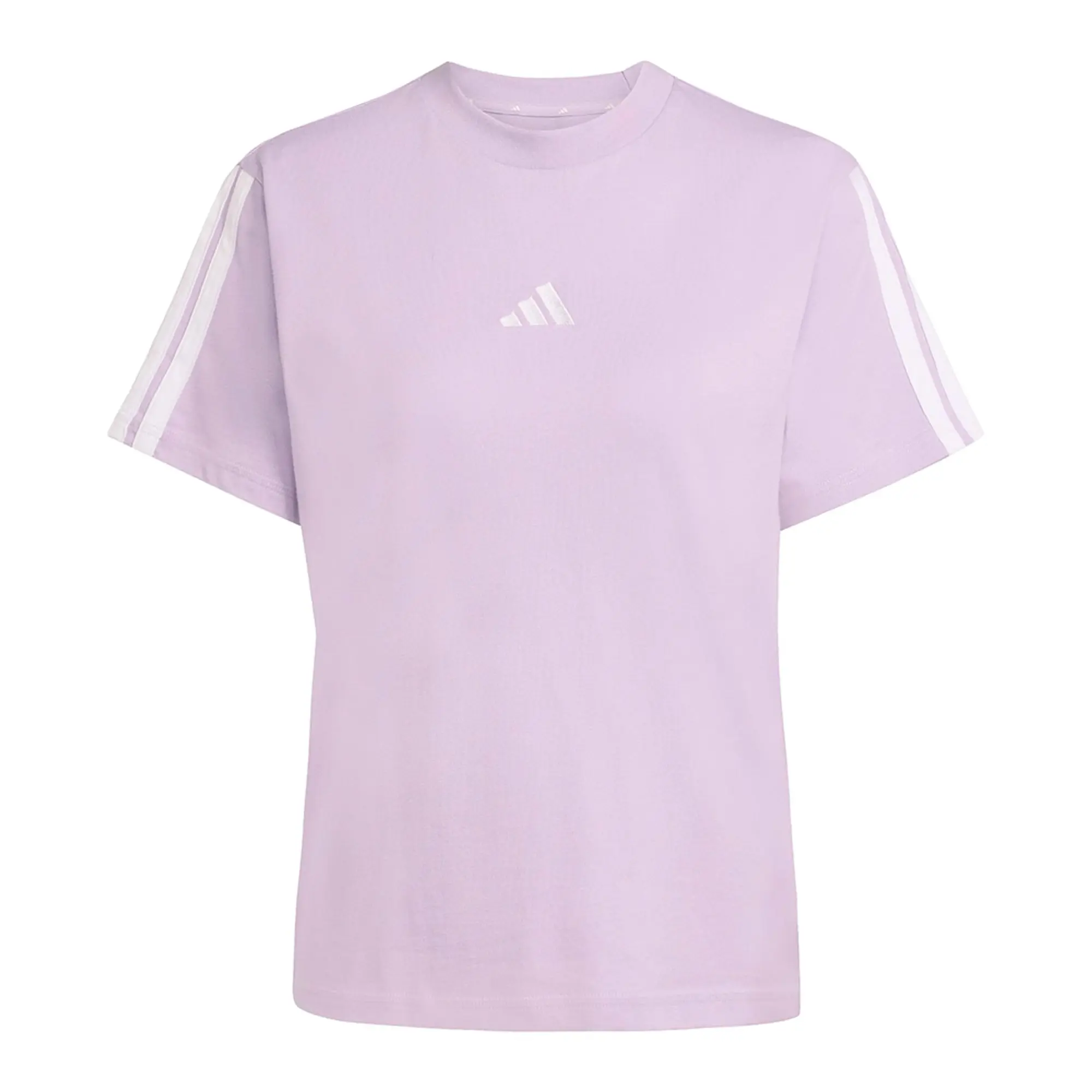 Adidas Essentials 3 Stripes Cotton Short Sleeve T-shirt