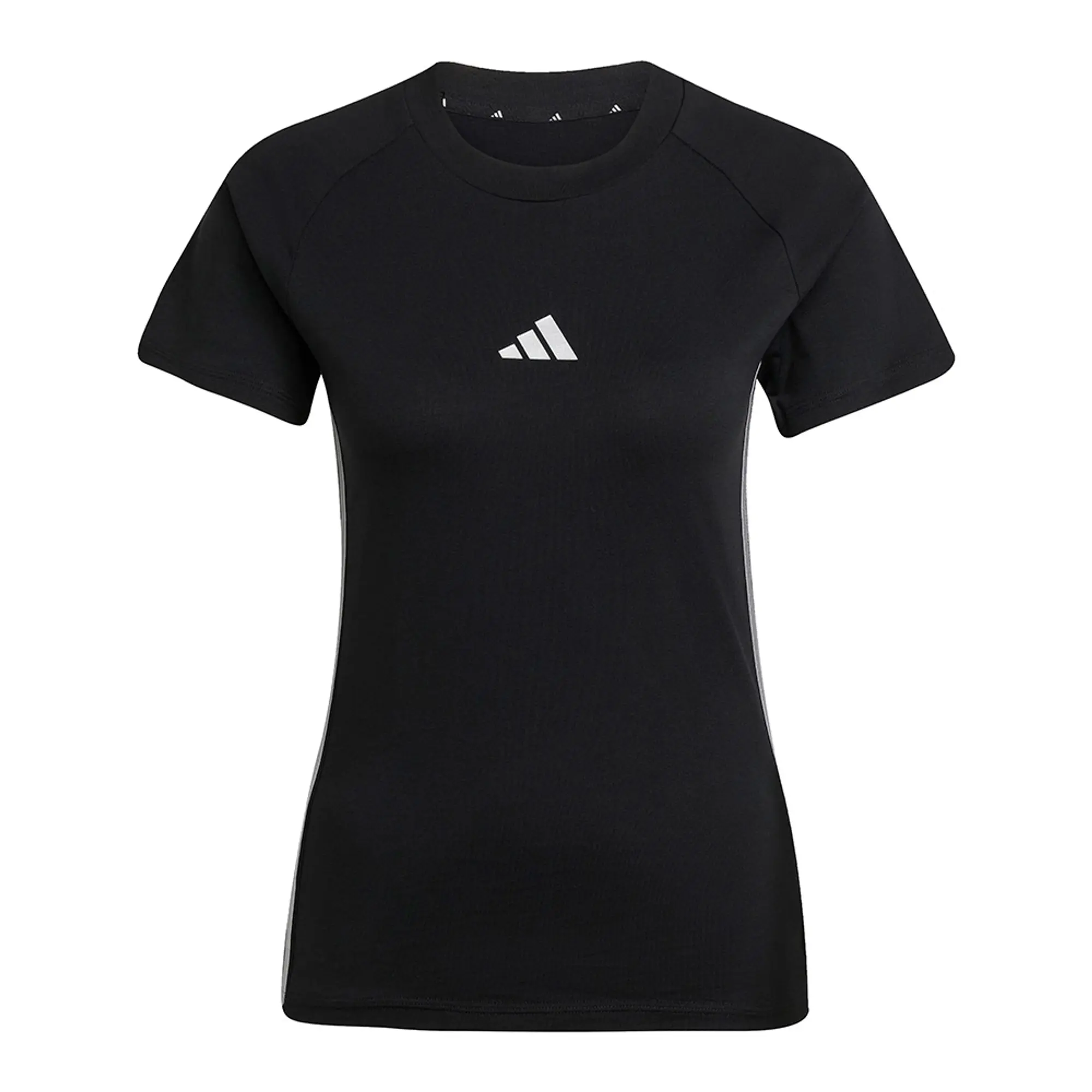 Adidas Holiday 3 Stripes Slim Short Sleeve T-shirt