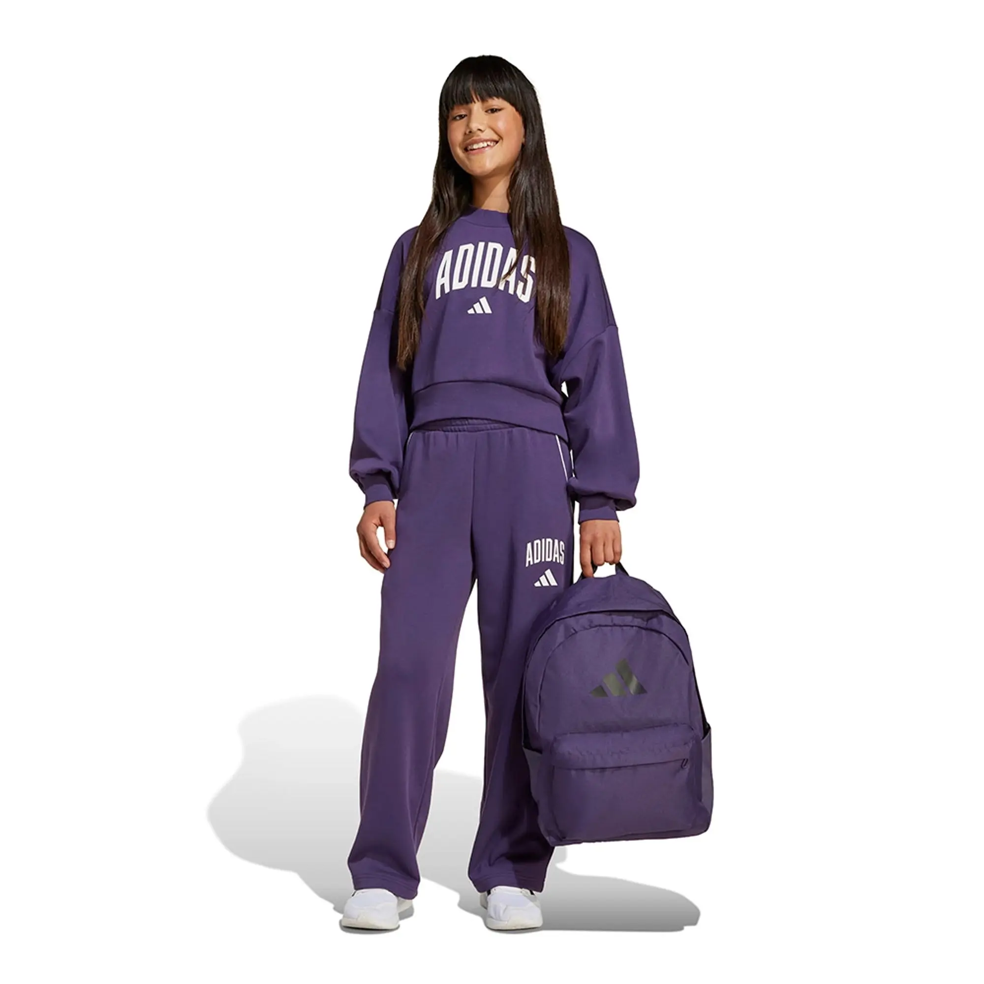 Adidas Seasonals Essentials Collegiate Typography Crewneck Sweatshirt