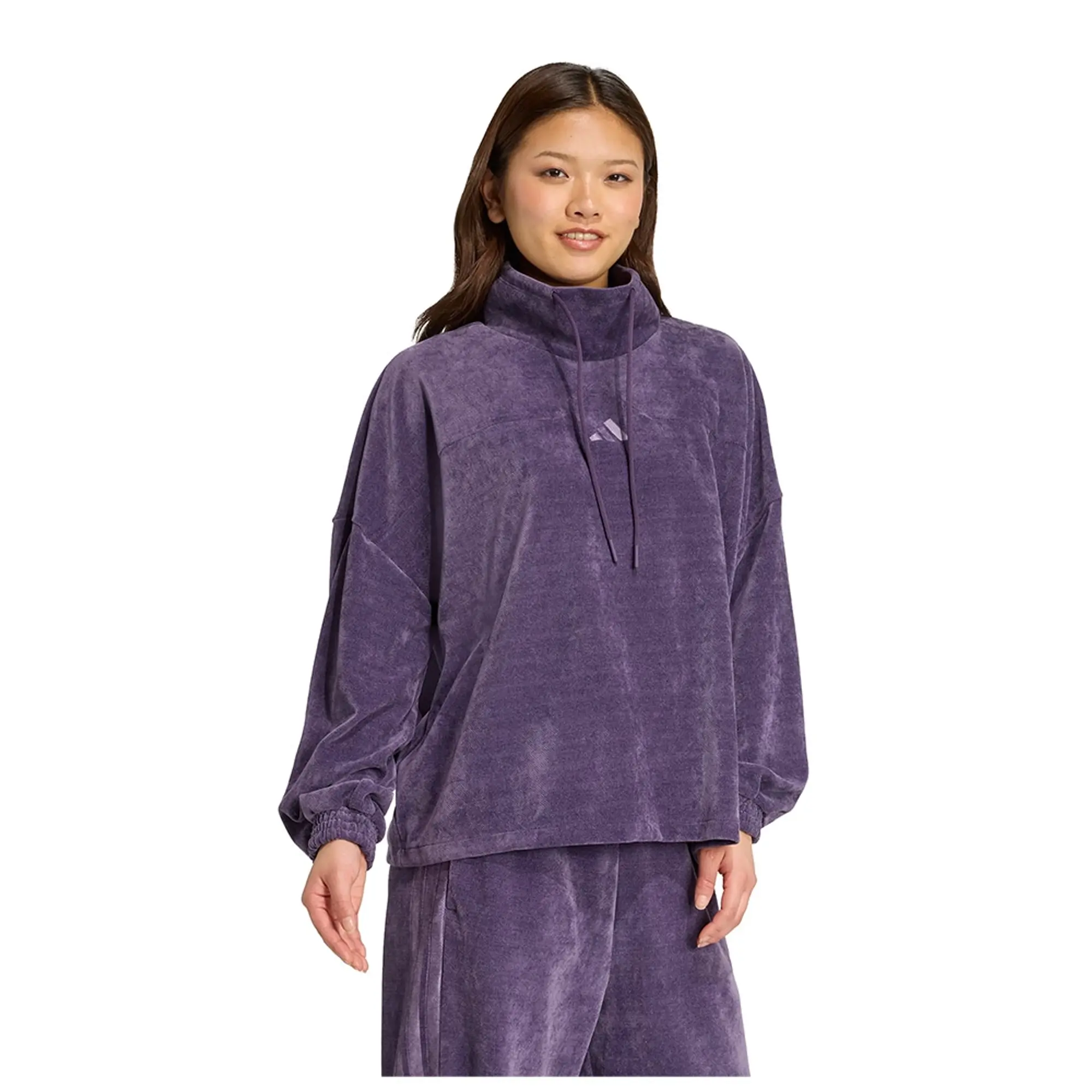 Adidas Tiro Velour High-neck Sweatshirt
