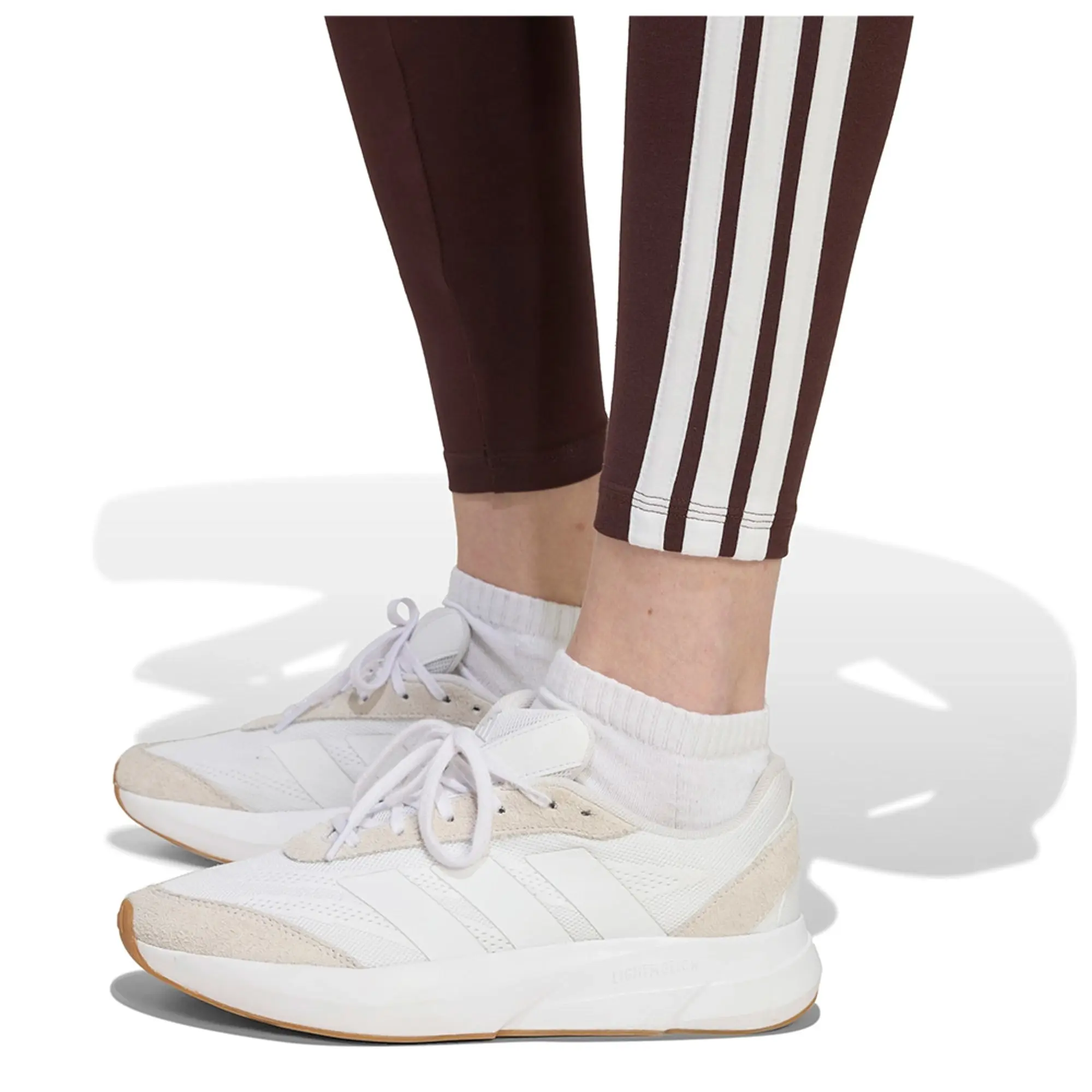 Adidas Essentials 3 Stripes Cotton Leggings