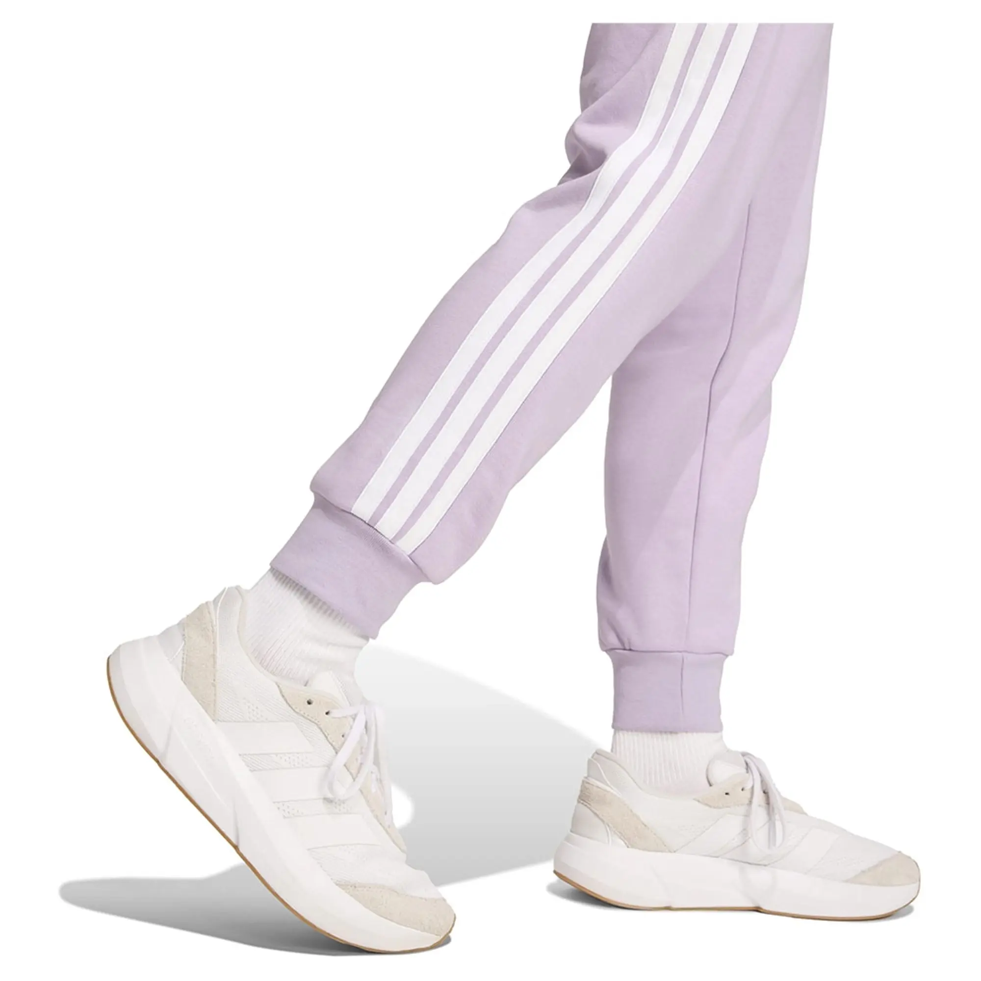 Adidas Essentials 3 Stripes Fleece Slim Joggers