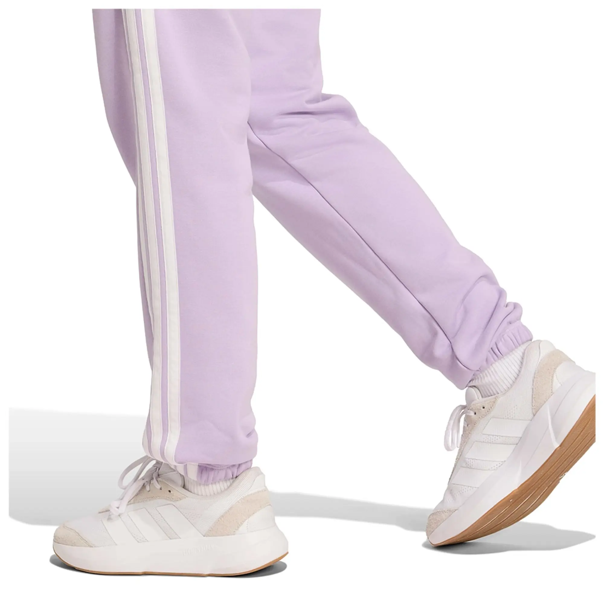 Adidas Essentials 3 Stripes French Terry Cuffed Joggers