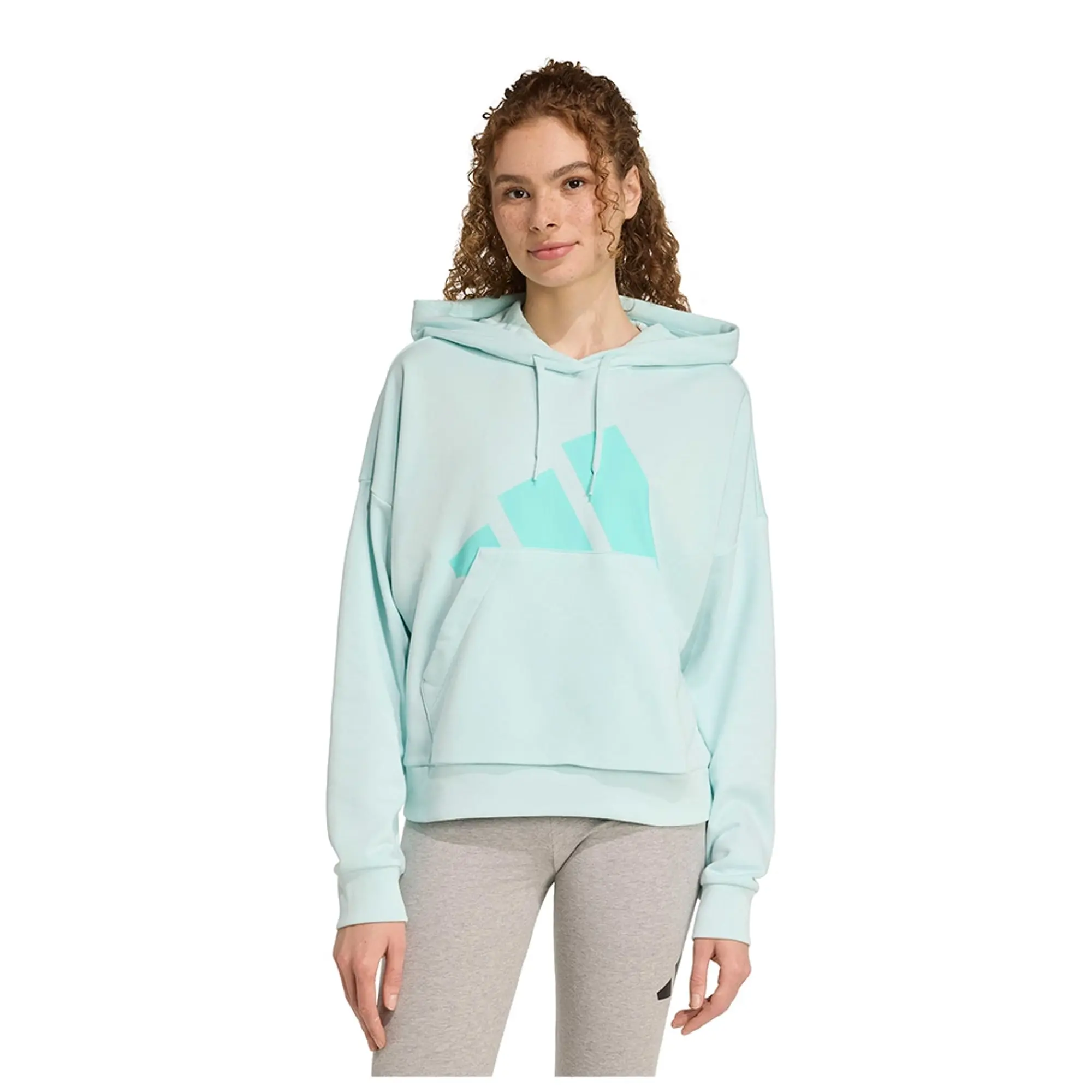 Adidas Essentials Big Logo French Terry Loose Hoodie