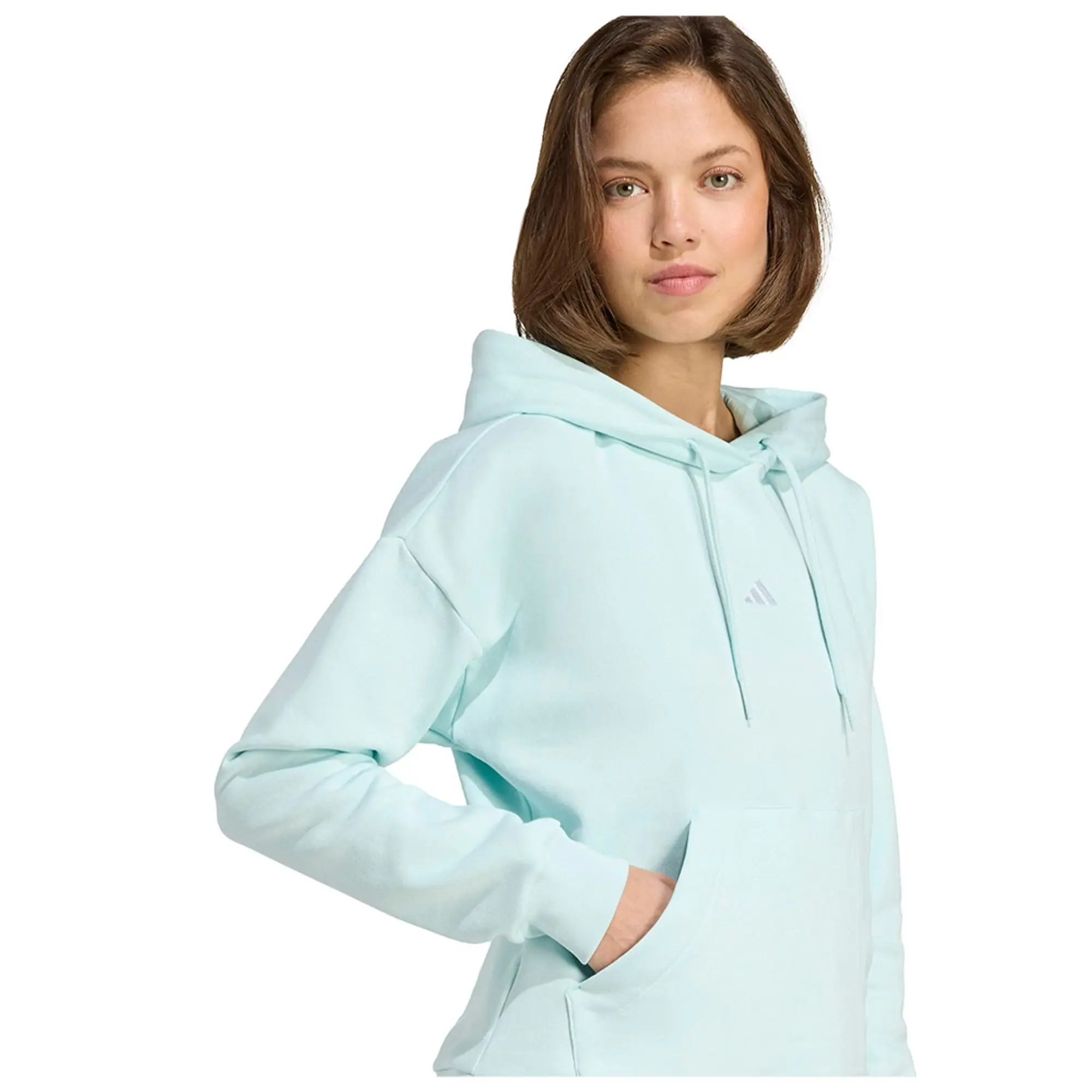 Adidas Essentials Small Logo Feel Cozy Hoodie