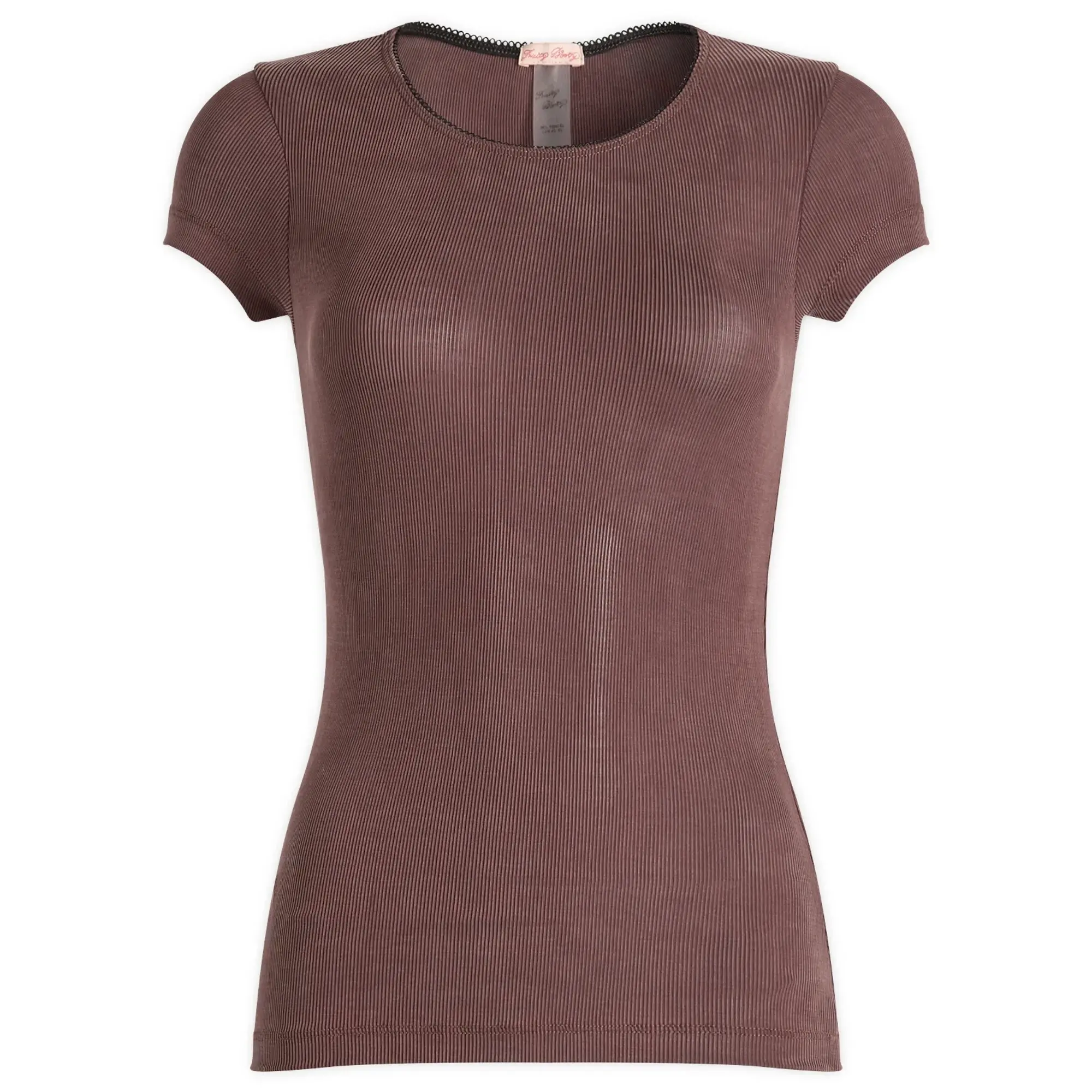 Fruity Booty Women's Second Skin Tee Brown