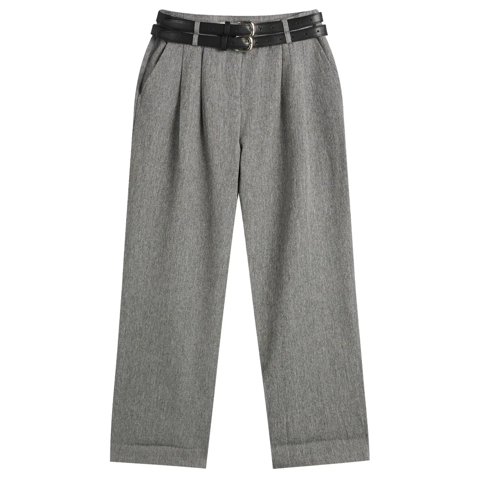 4th & Reckless Women's Mira Trousers Dark Grey