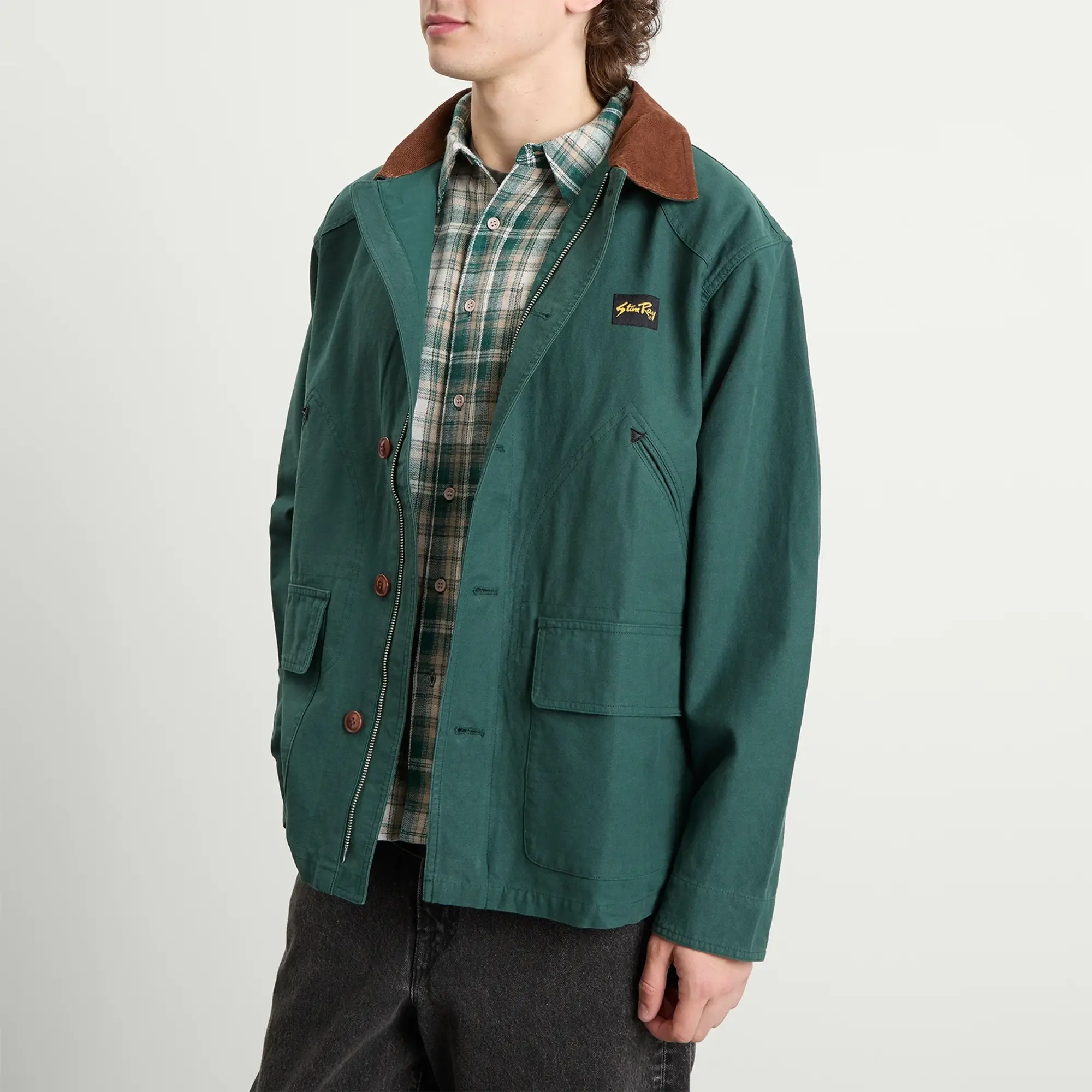 Stan Ray Men's Hunters Jacket Botanical Green