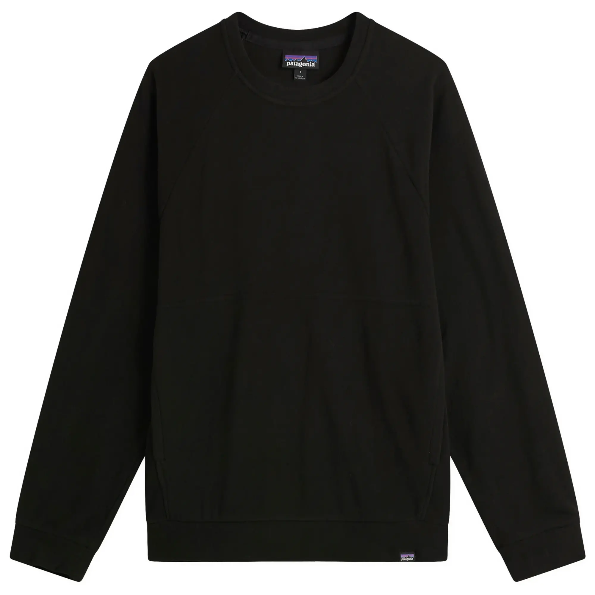 Patagonia Men's Micro D Crewneck Sweatshirt Black