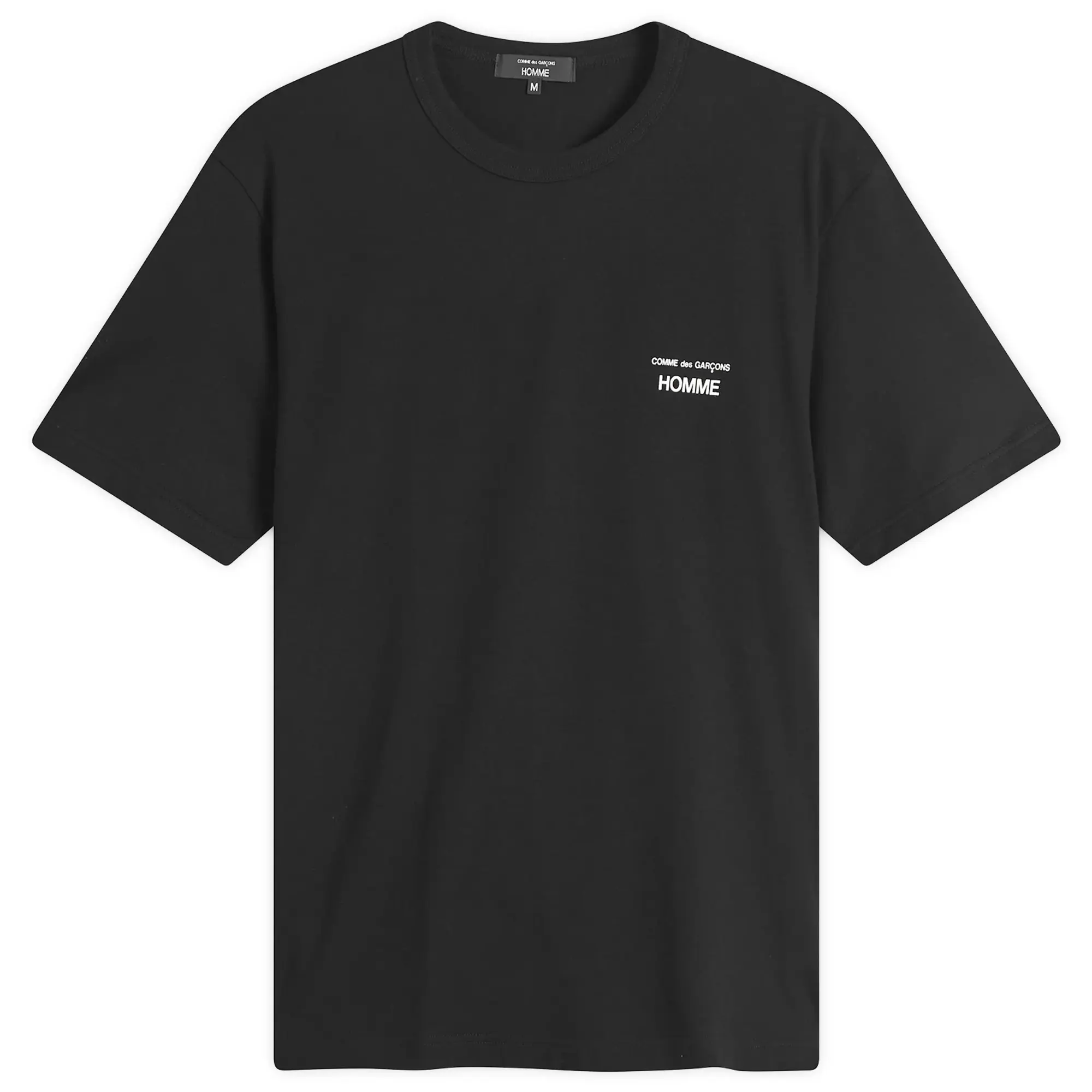 Comme des Garçons Homme Men's Logo T-Shirt Black