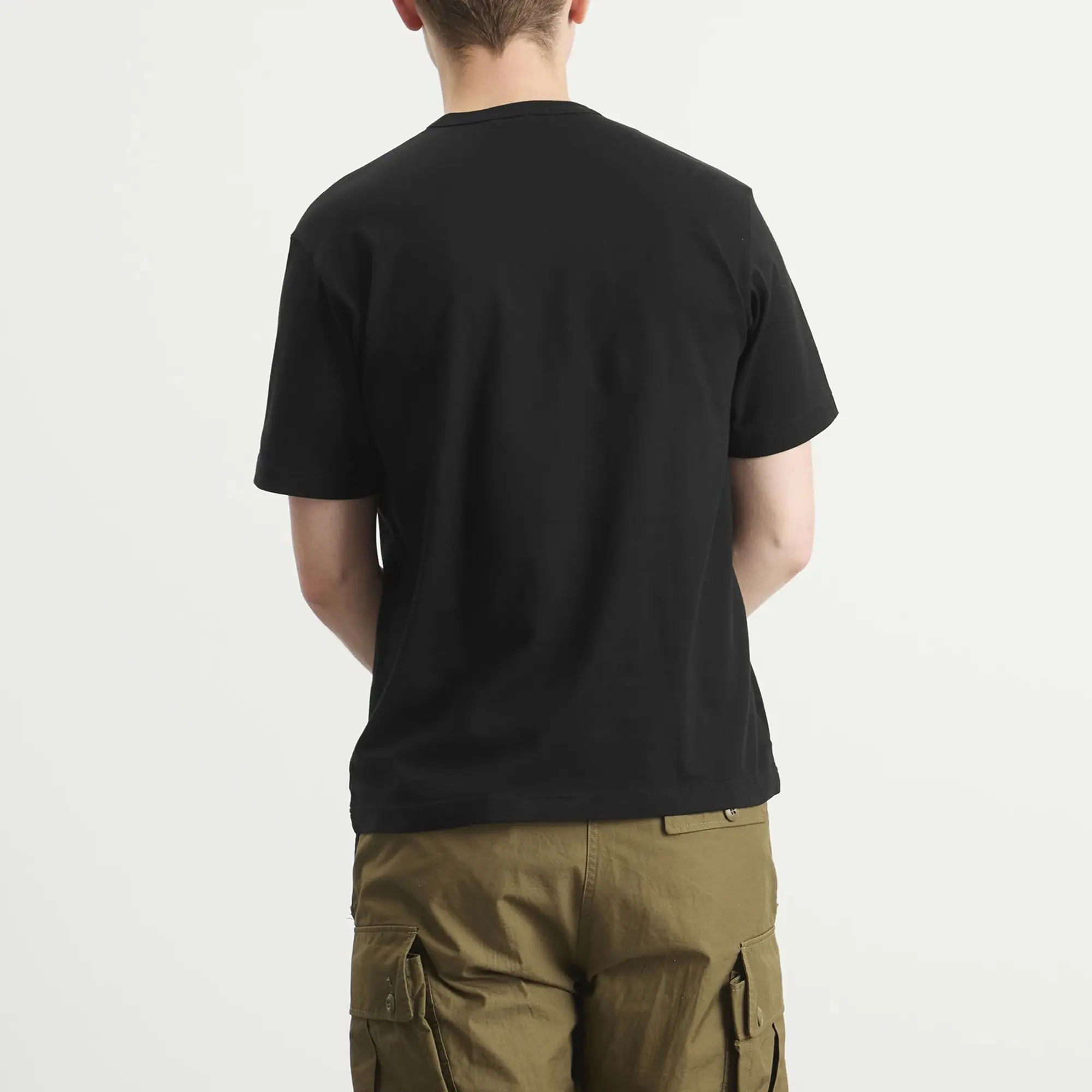 Comme des Garçons Homme Men's Logo T-Shirt Black