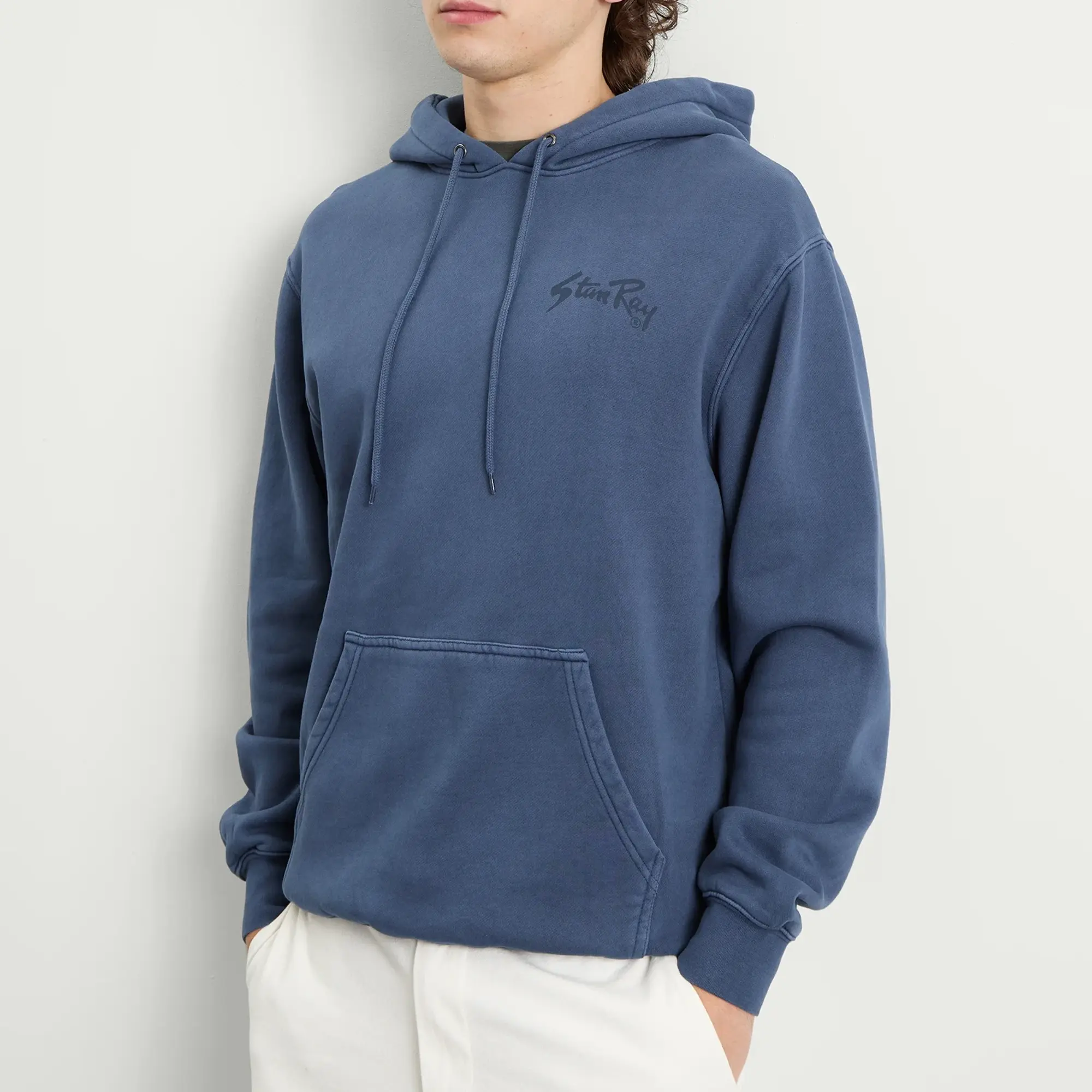 Stan Ray Men's Stan OG Hoodie Washed Navy