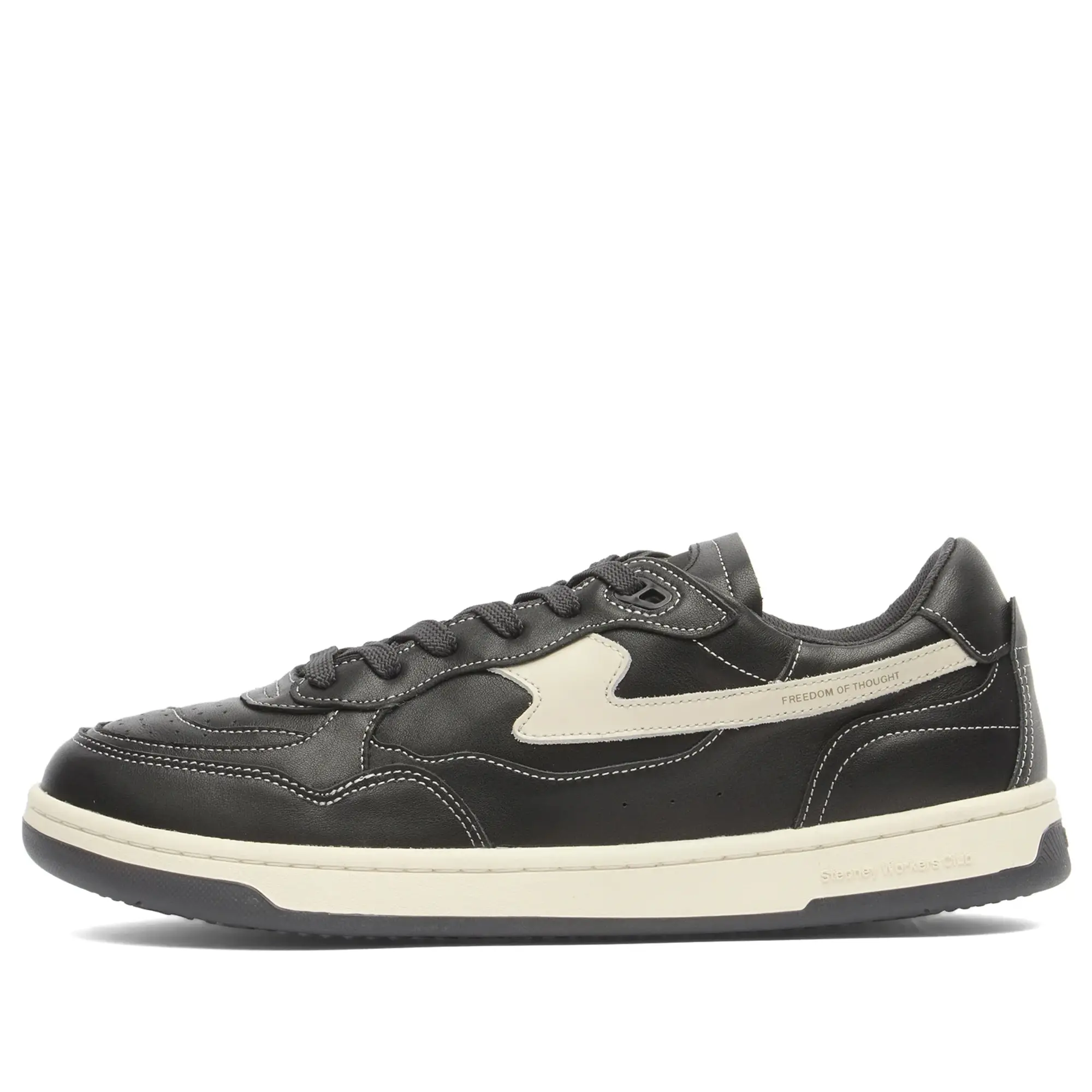 Stepney Workers Club Men's OMNI Pro-Cup S-Strike Leather Black Cream