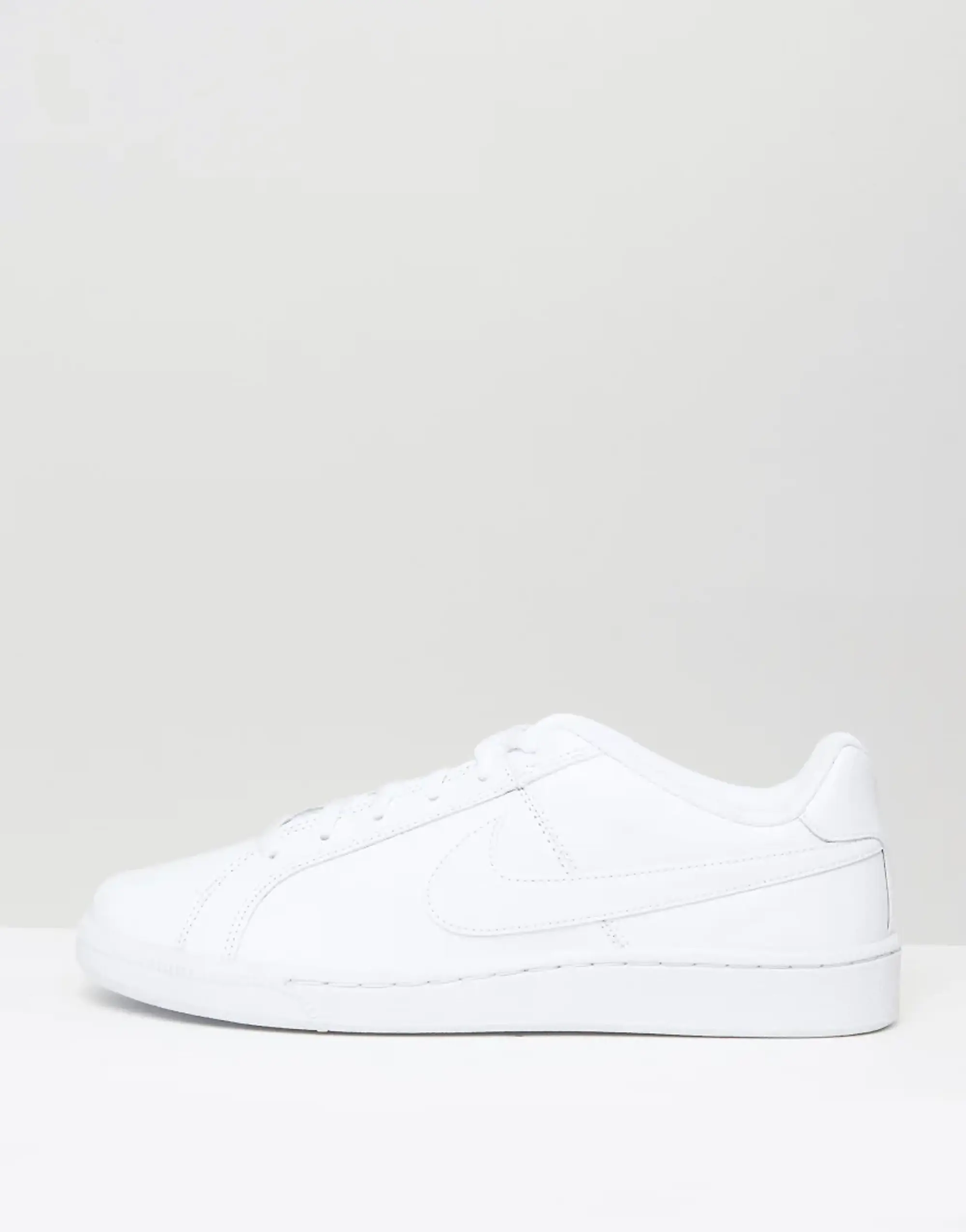 Nike Court Royale Low Trainers In Triple White - White