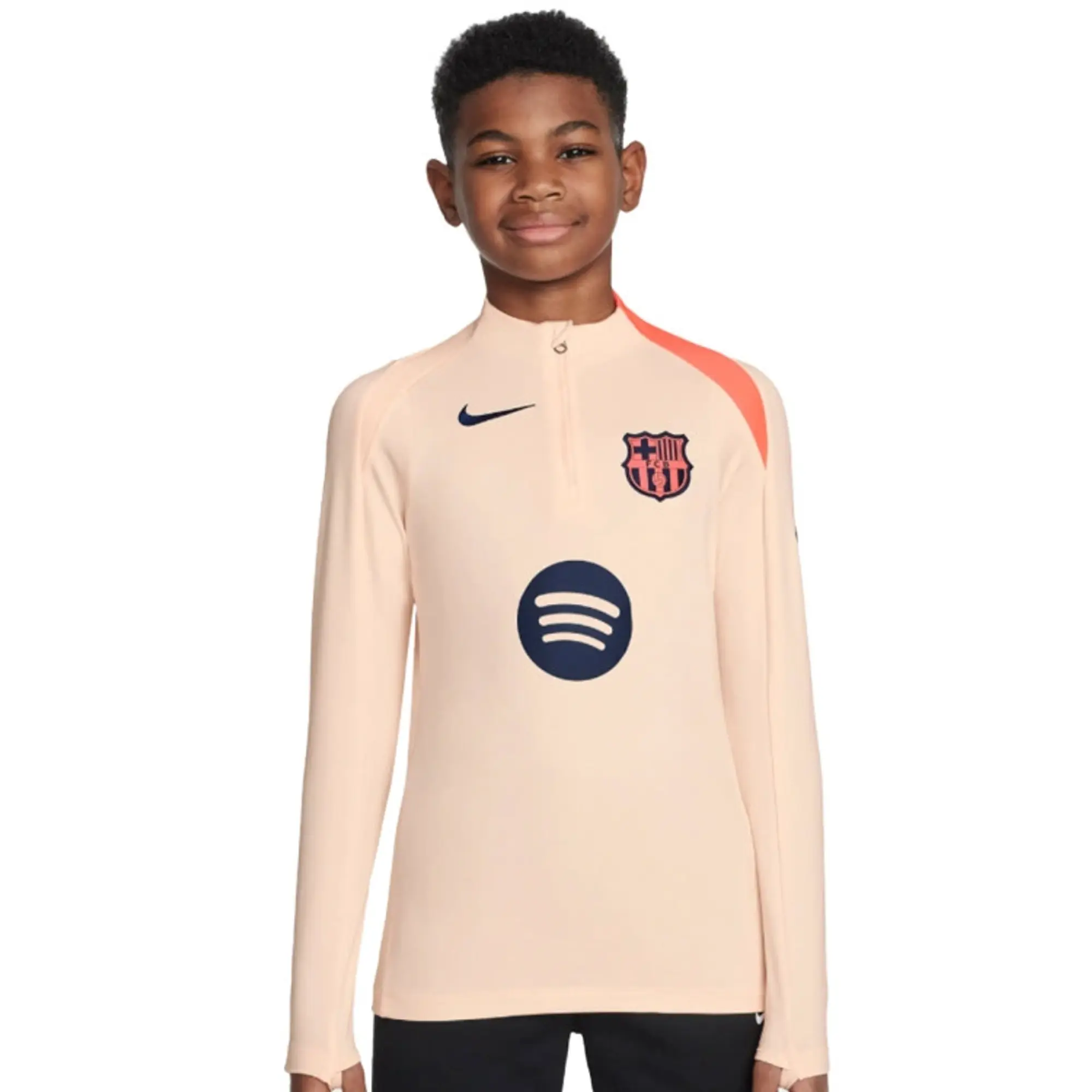 Barcelona Nike Strike Drill Top - Crimson Tint - Kids