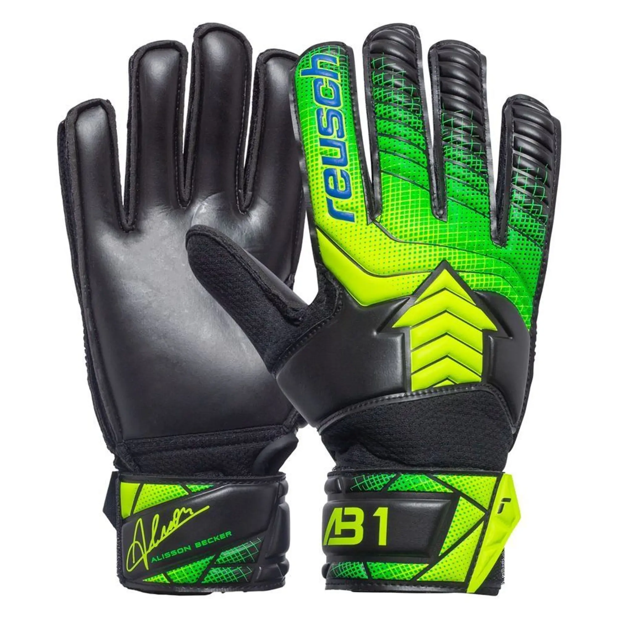 Reusch Goalkeeper Gloves Attrakt Alisson - ['Black']