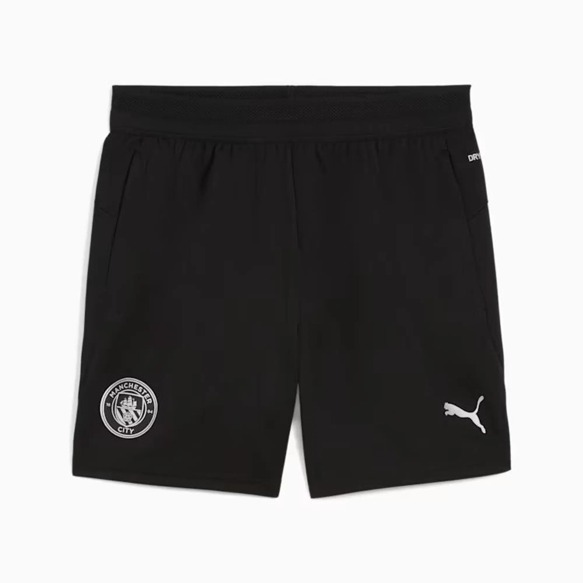 PUMA Manchester City Training Shorts Youth, Black/Silver