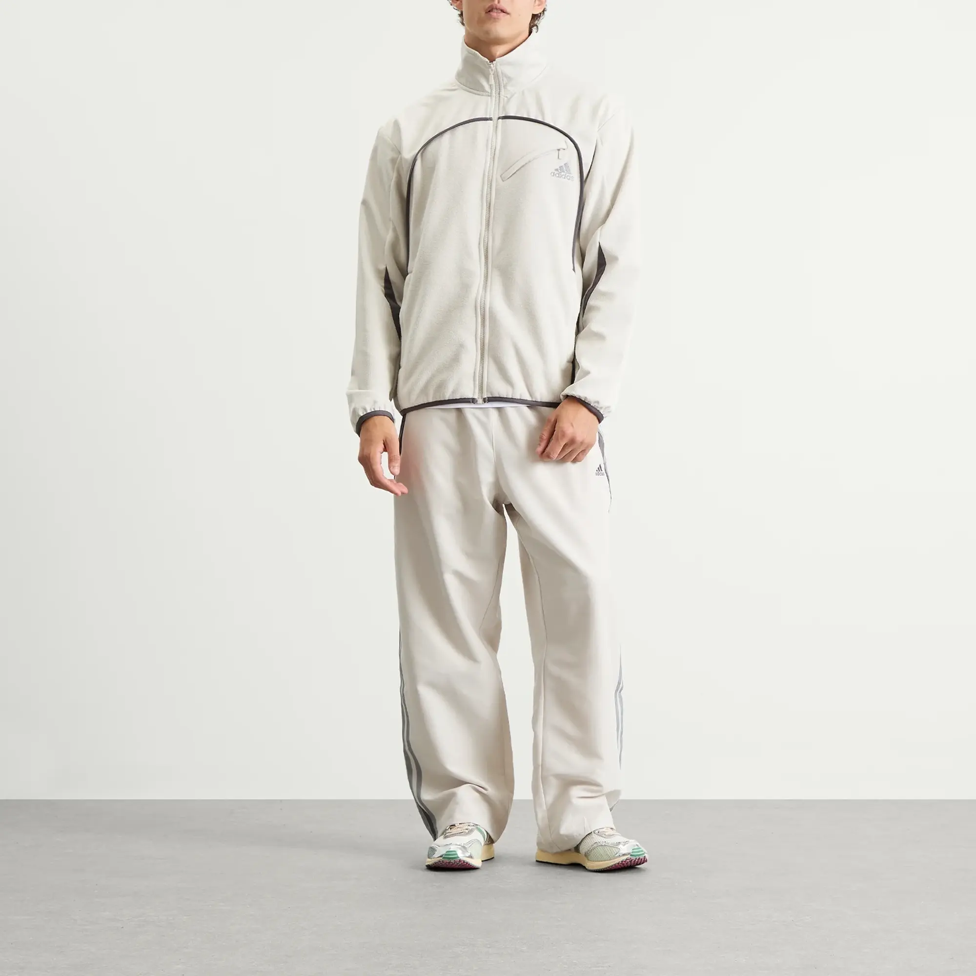 Adidas Originals Polarfleece Track Half Zip Sweatshirt