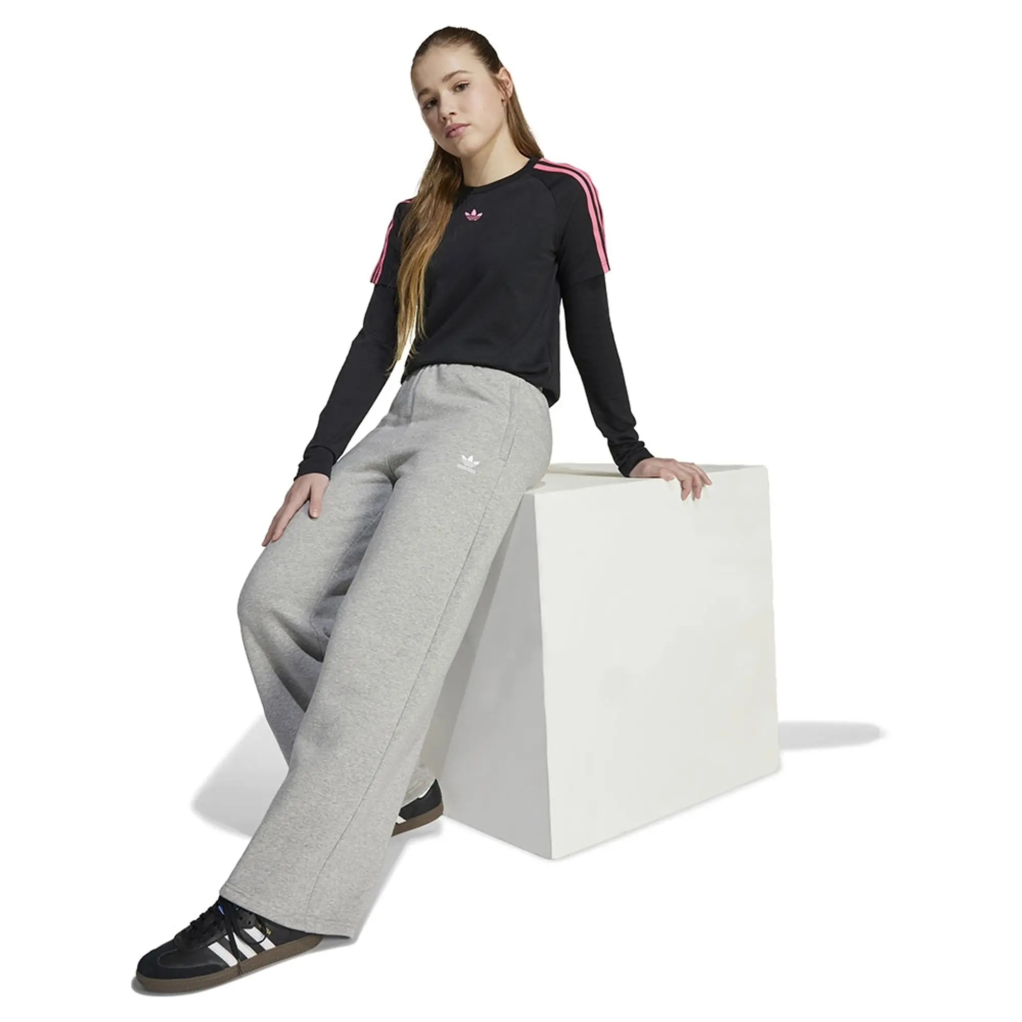 Adidas Originals Wide Leg Joggers