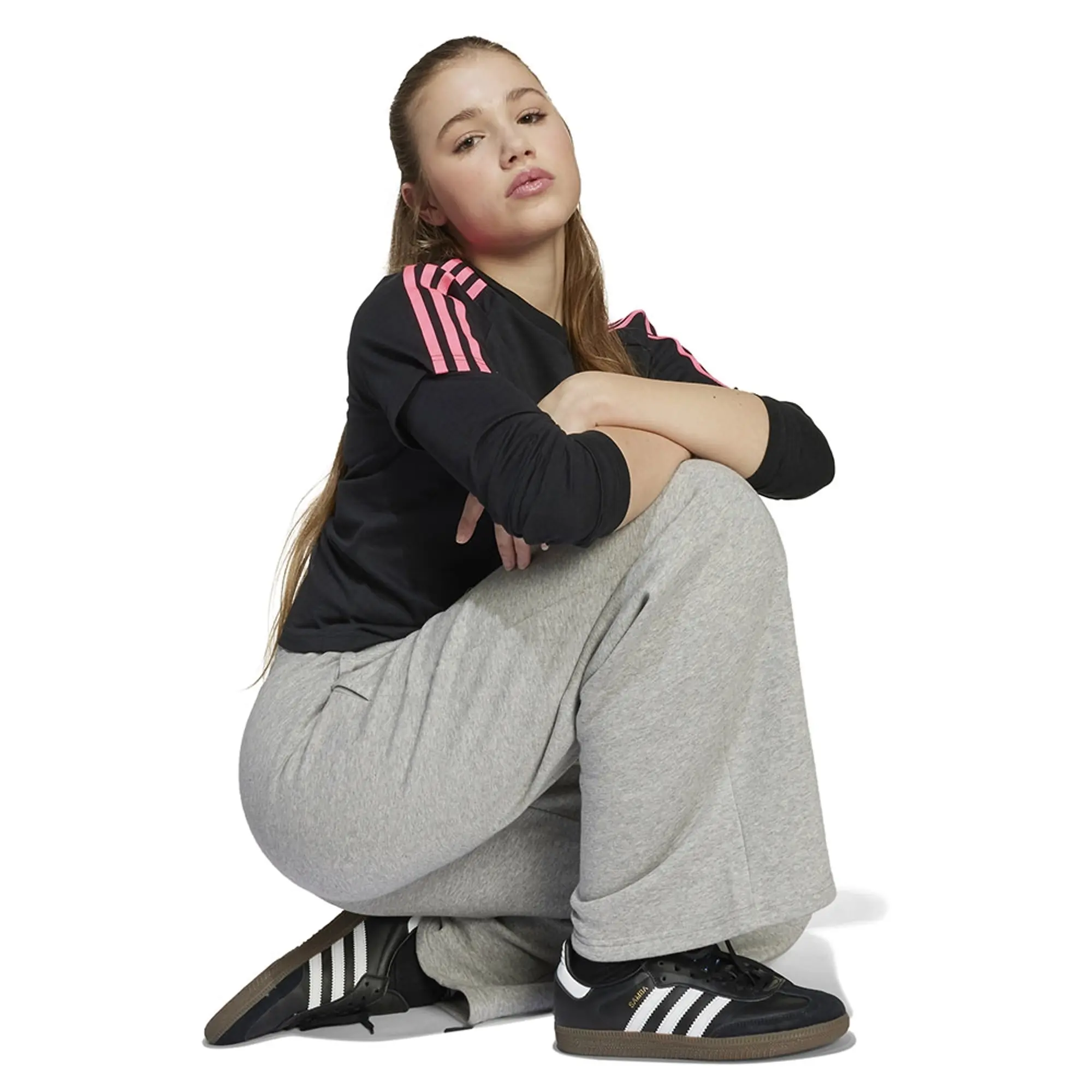 Adidas Originals Wide Leg Joggers