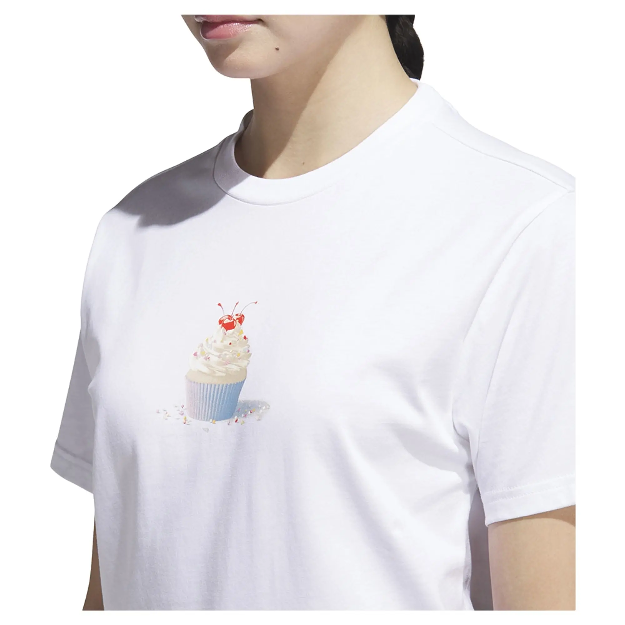 Adidas Seasonal Essentials Cupcake Graphic Short Sleeve T-shirt