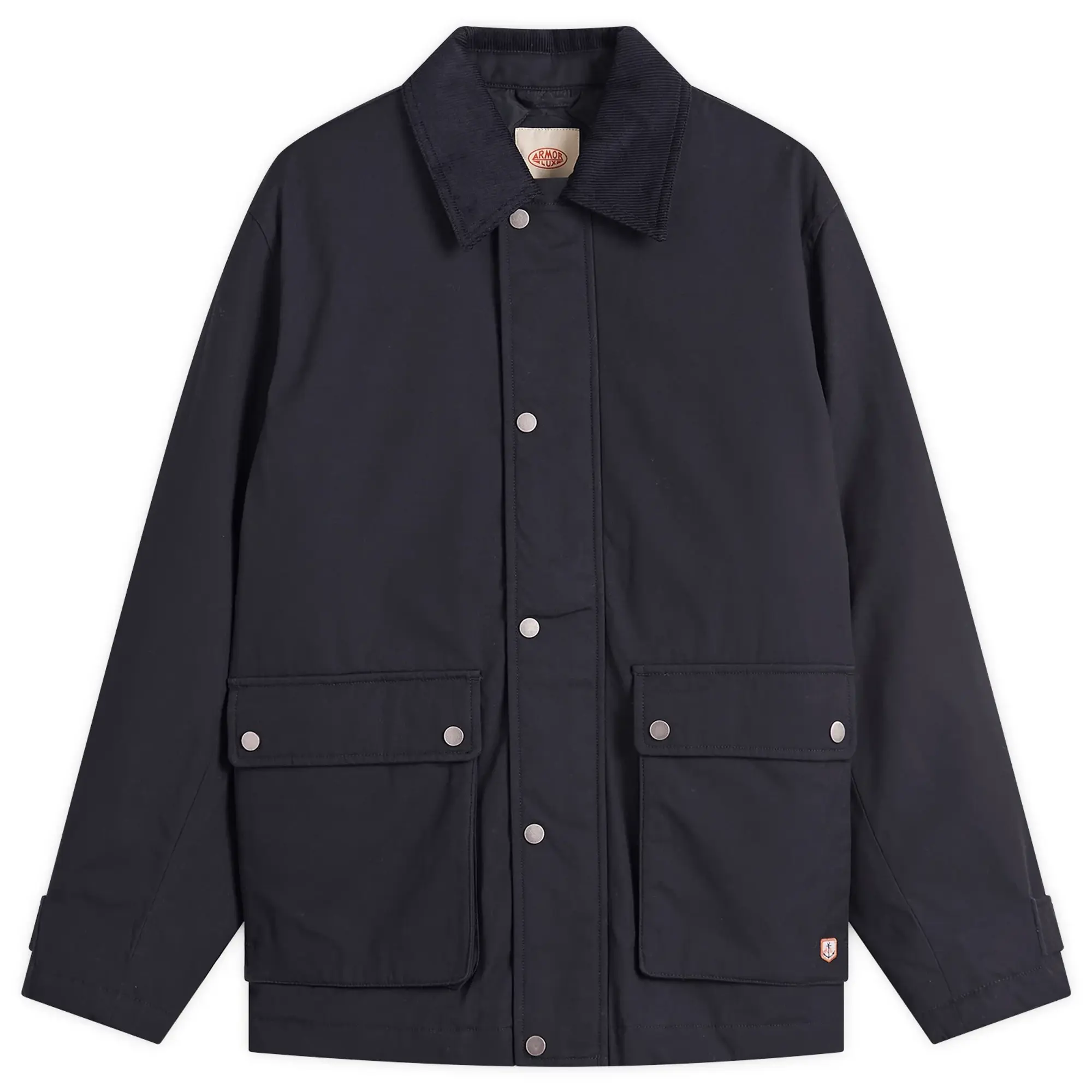 Armor-Lux Men's Quilted Work Jacket Rich Navy