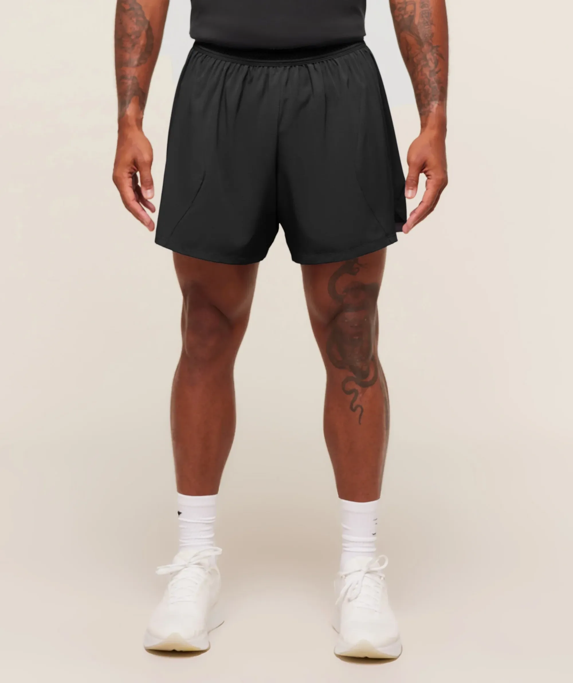 Running Shorts 5" - Black
