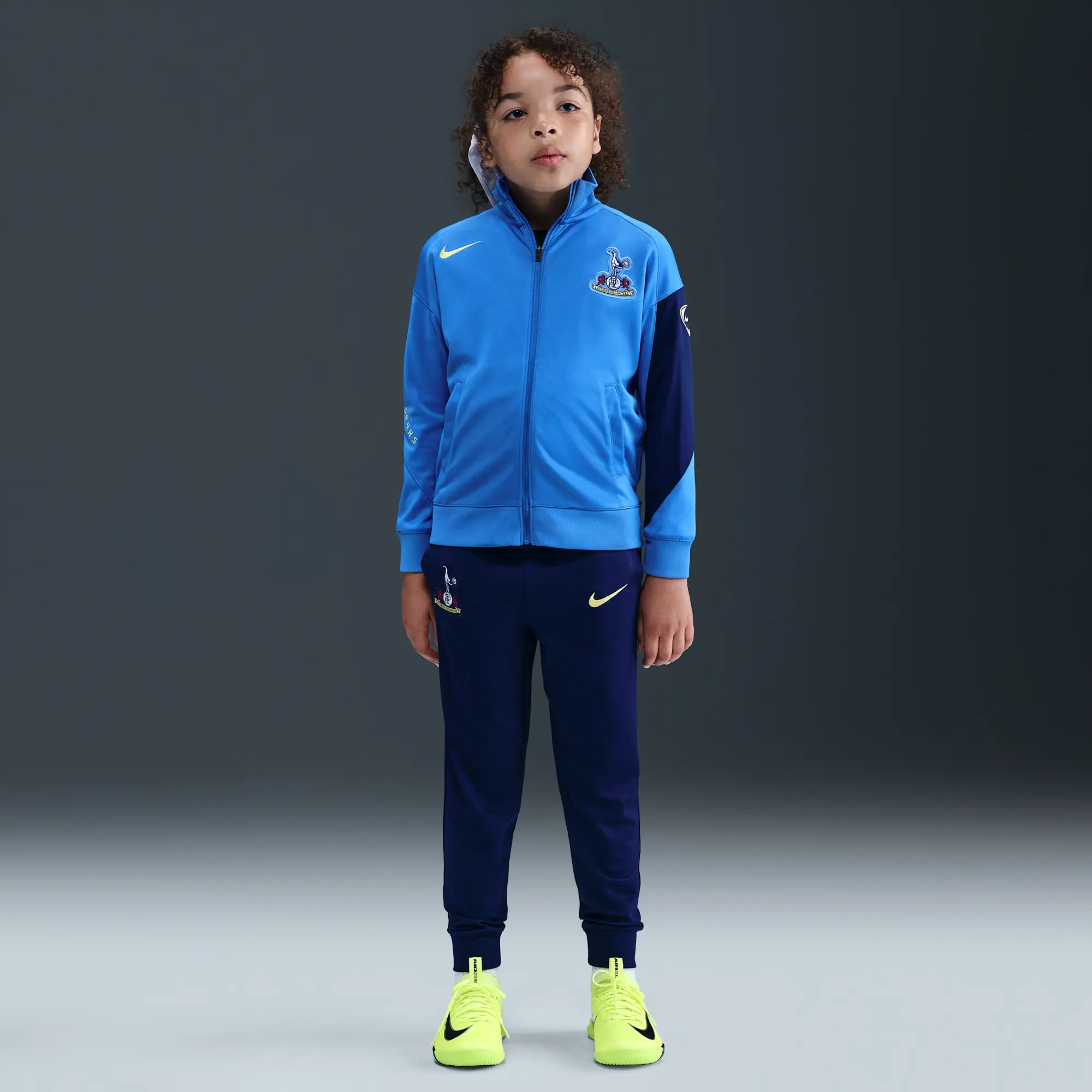 Tottenham Hotspur Strike Third Nike Dri-FIT Total 90 Football Knit Tracksuit - Blue - Synthetics