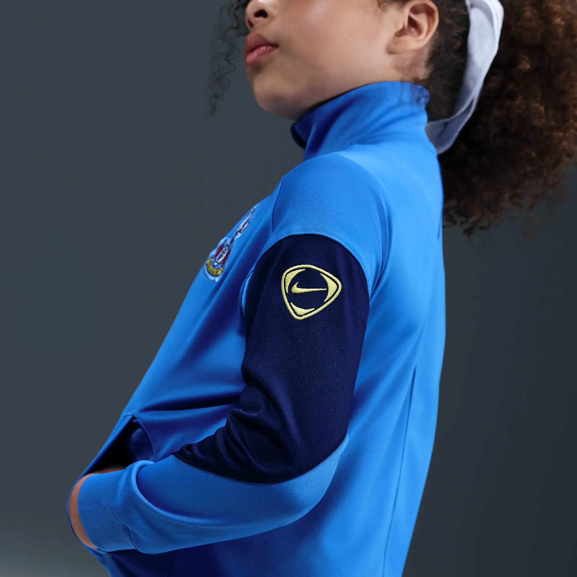 Tottenham Hotspur Strike Third Nike Dri-FIT Total 90 Football Knit Tracksuit - Blue - Synthetics