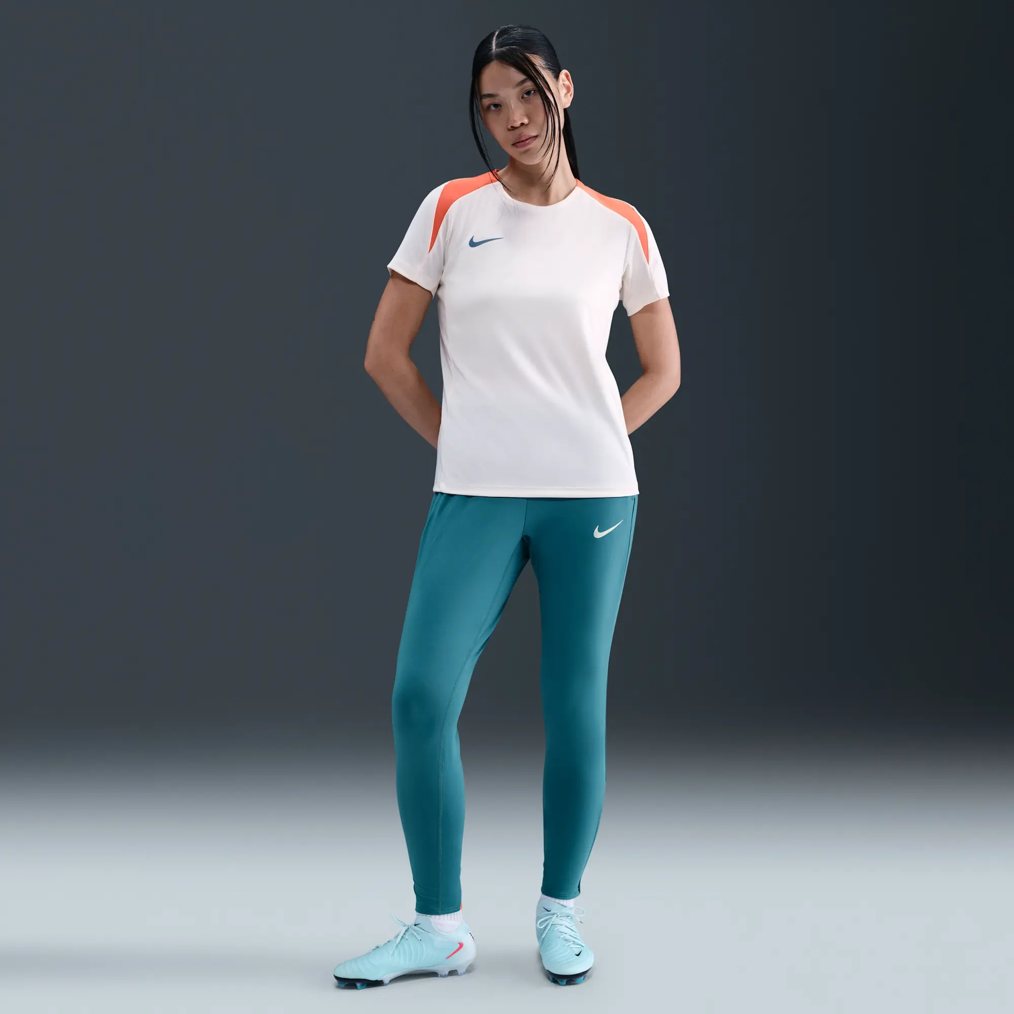 Nike Strike Women's Dri-FIT Football Pants - Blue - Recycled Polyester Minimum