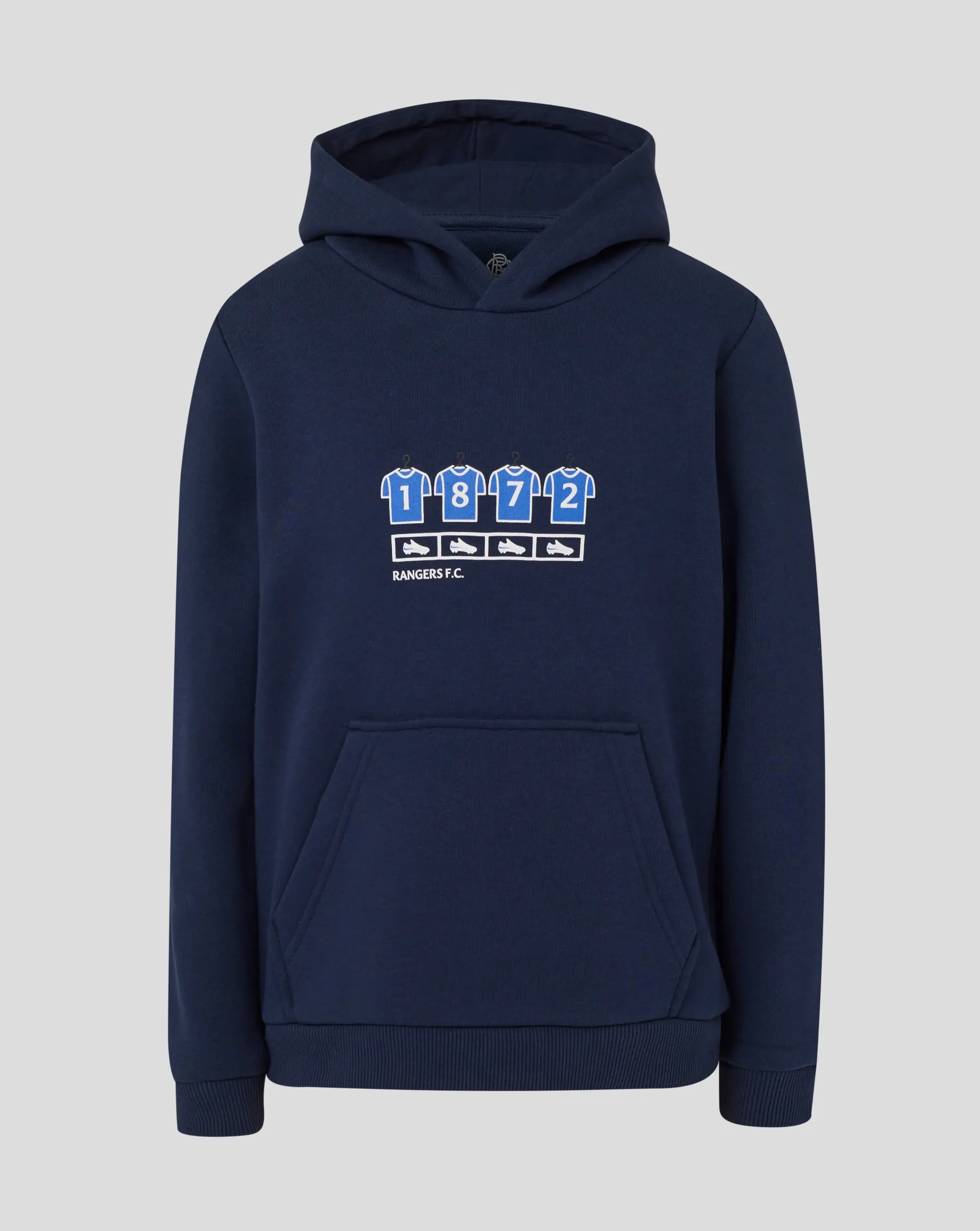 Castore Rangers Junior 25/26 Changing Room Hoodie - Black Iris