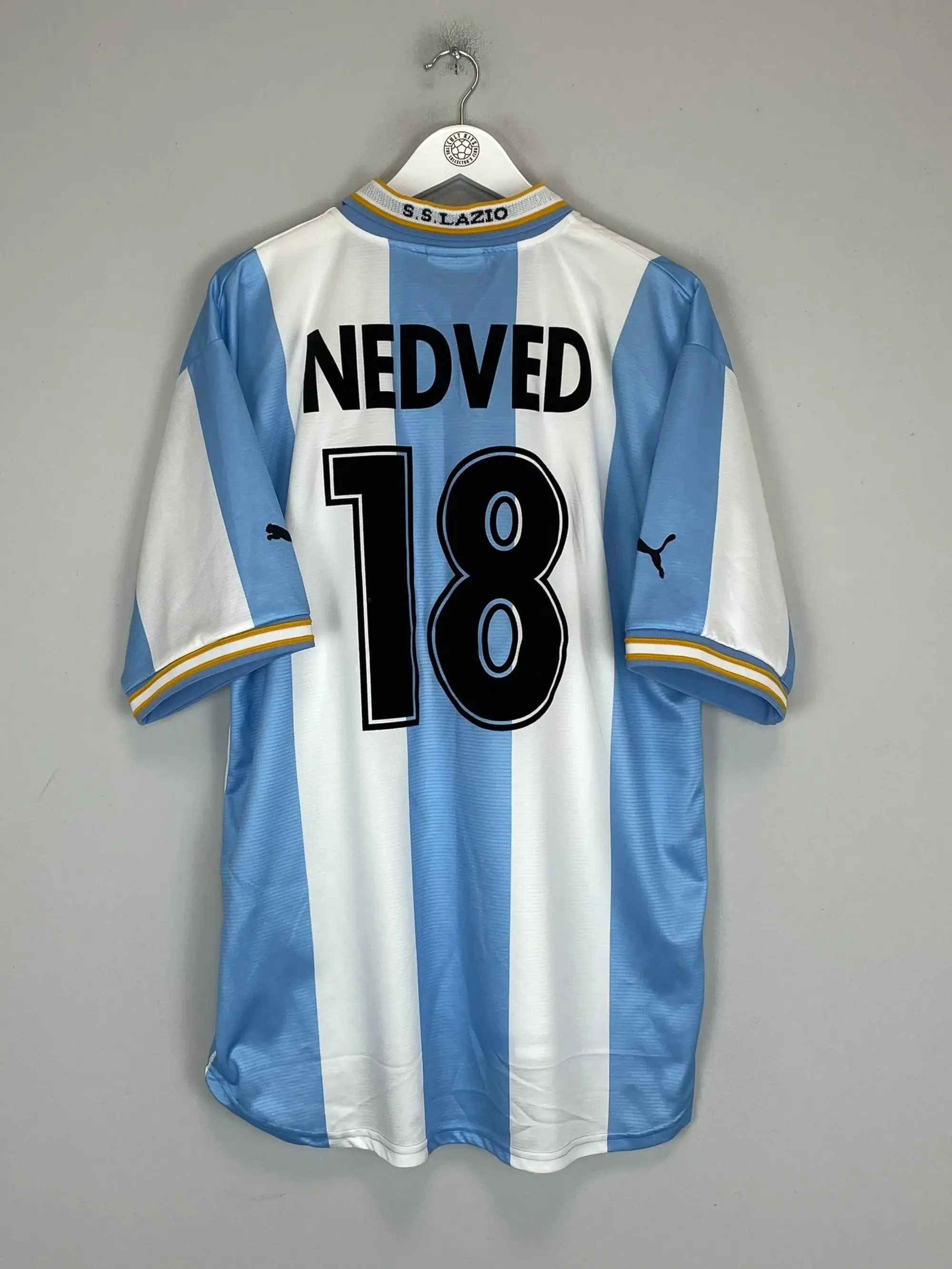 2001/02 LAZIO PANCARO #15 *MATCH ISSUE* AWAY SHIRT (XL) PUMA | CULT KITS