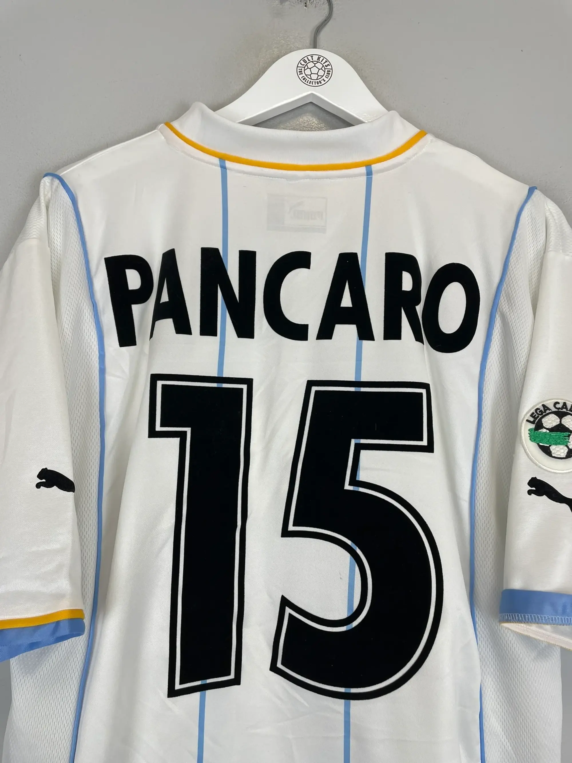 2001/02 LAZIO PANCARO #15 *MATCH ISSUE* AWAY SHIRT (XL) PUMA | CULT KITS