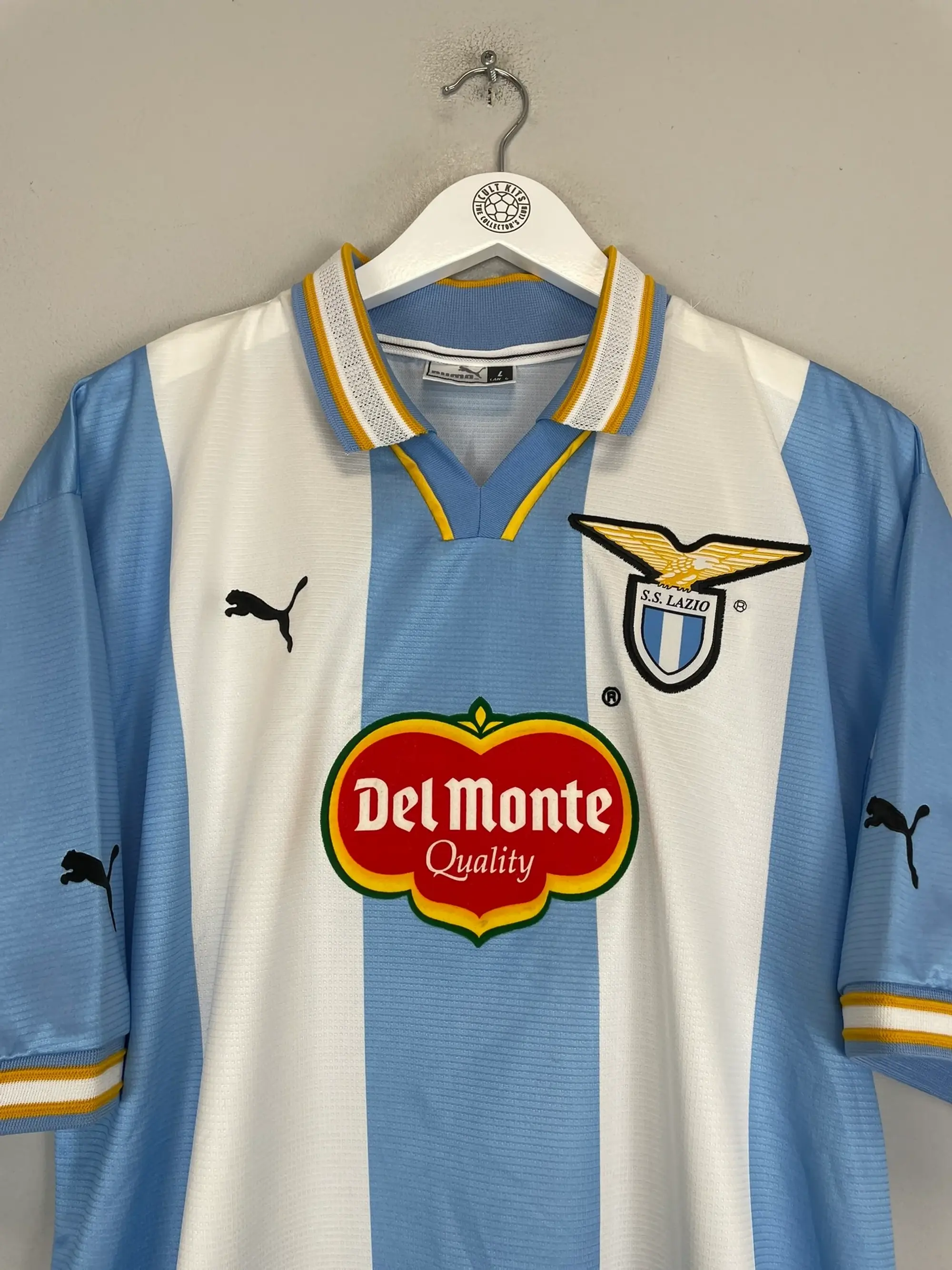 2001/02 LAZIO PANCARO #15 *MATCH ISSUE* AWAY SHIRT (XL) PUMA | CULT KITS