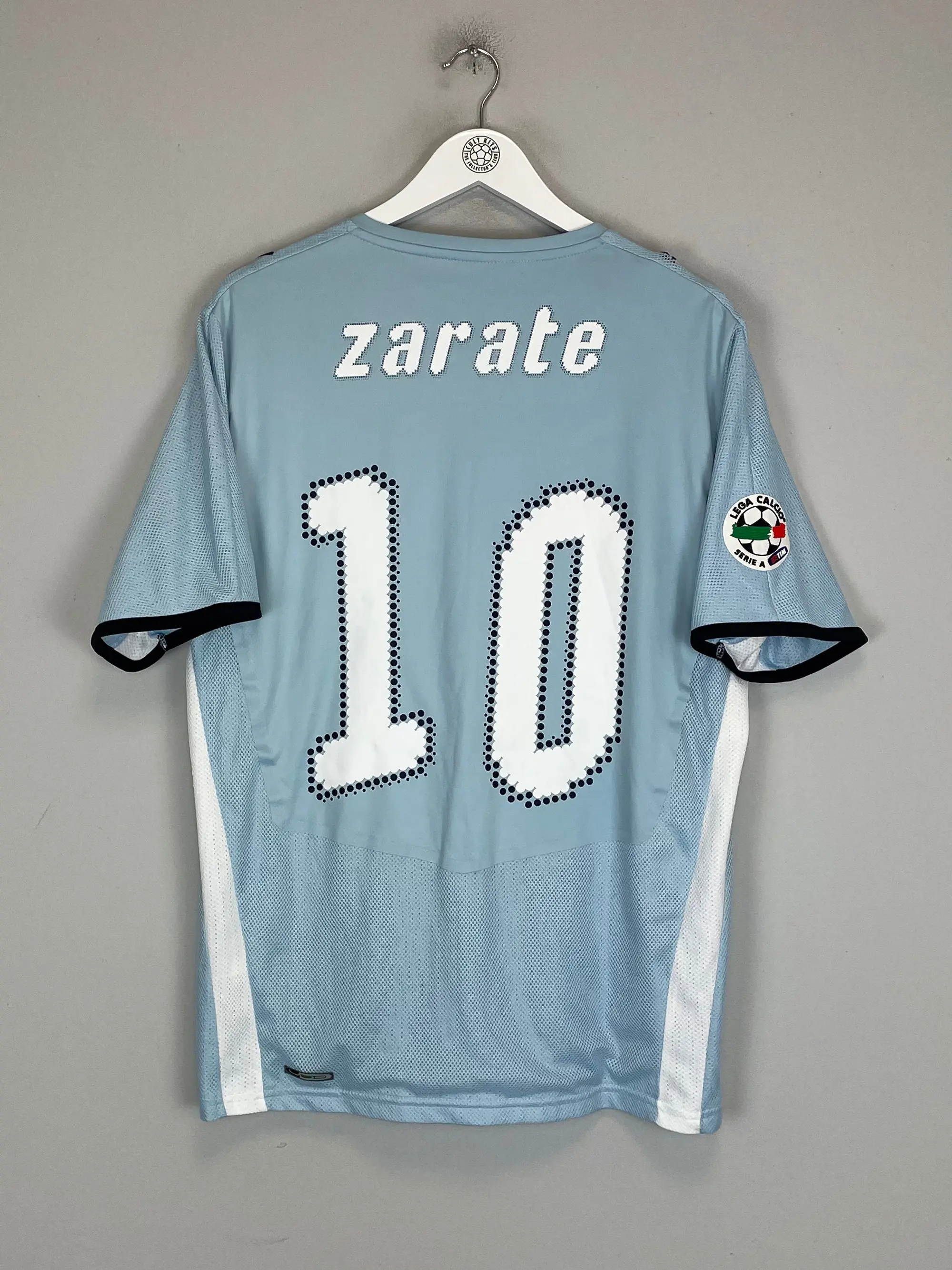 2008/09 LAZIO ZARATE #10 *MATCH ISSUE* HOME SHIRT (L) PUMA | CULT KITS