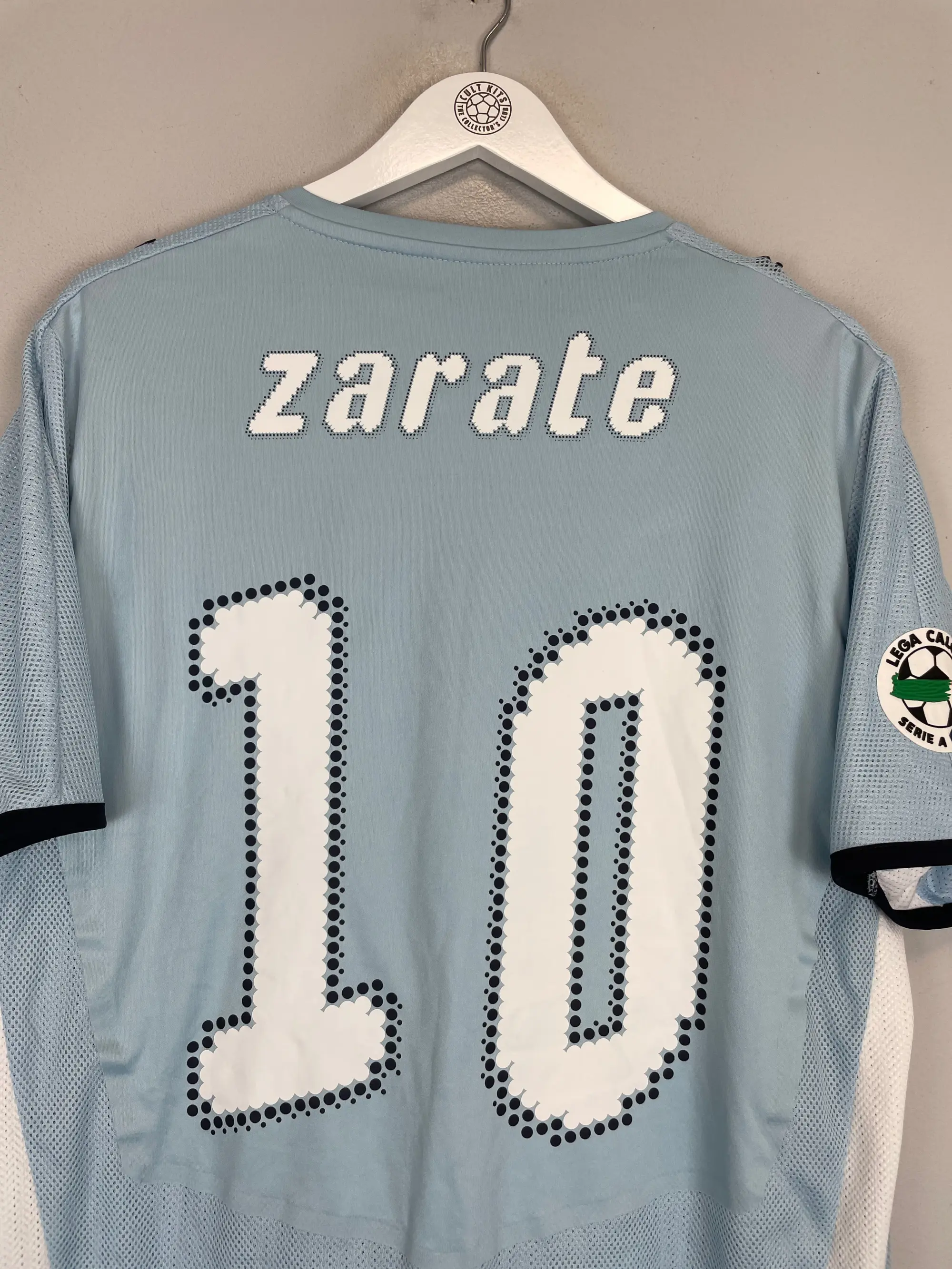 2008/09 LAZIO ZARATE #10 *MATCH ISSUE* HOME SHIRT (L) PUMA | CULT KITS