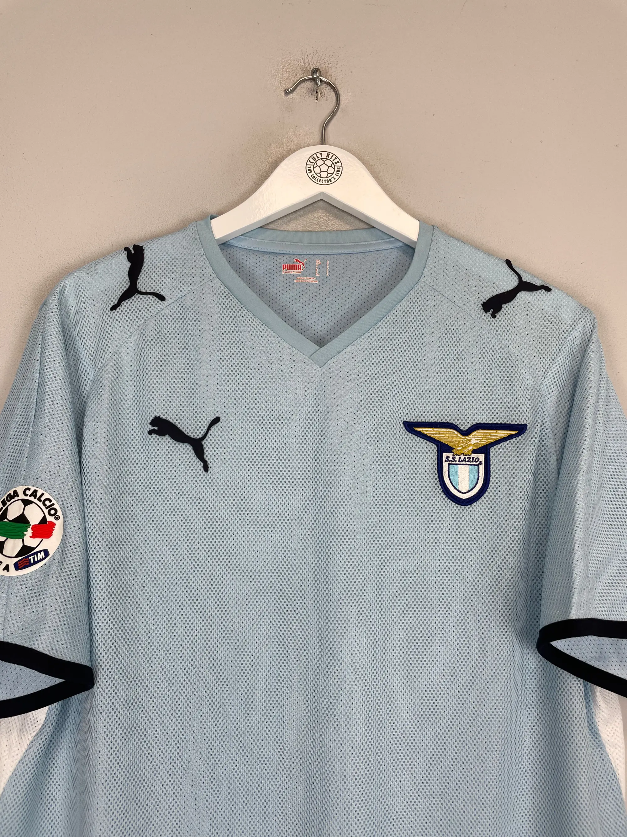 2008/09 LAZIO ZARATE #10 *MATCH ISSUE* HOME SHIRT (L) PUMA | CULT KITS