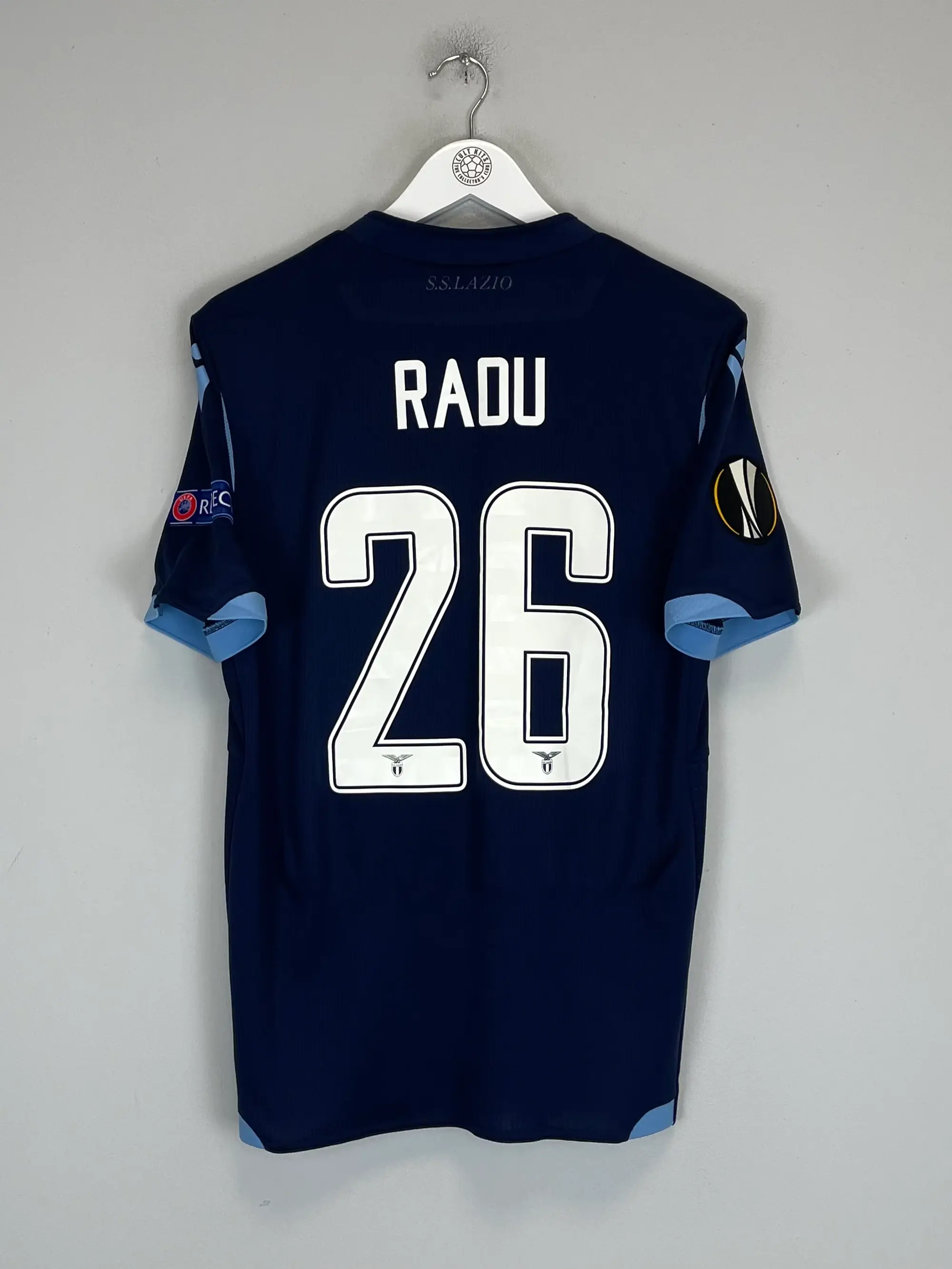 2019/20 LAZIO RADU #26 *MATCH ISSUE* E/L THIRD SHIRT (M) MACRON | CULT KITS