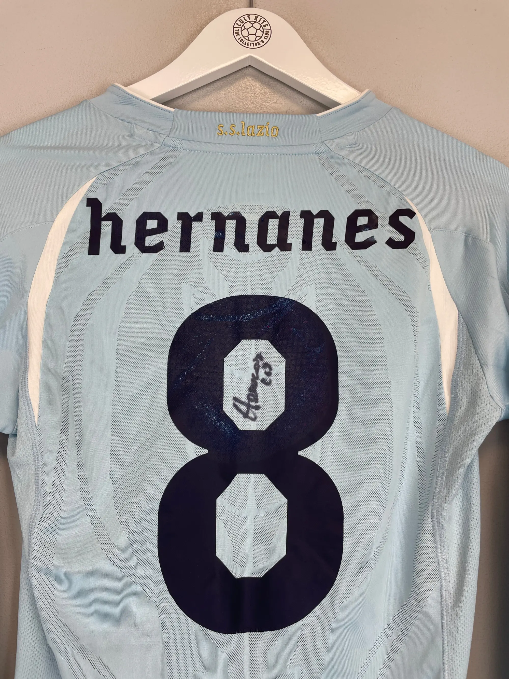 1998/99 LAZIO SALAS #9 *MATCH ISSUE* L/S AWAY SHIRT (XL) PUMA | CULT KITS