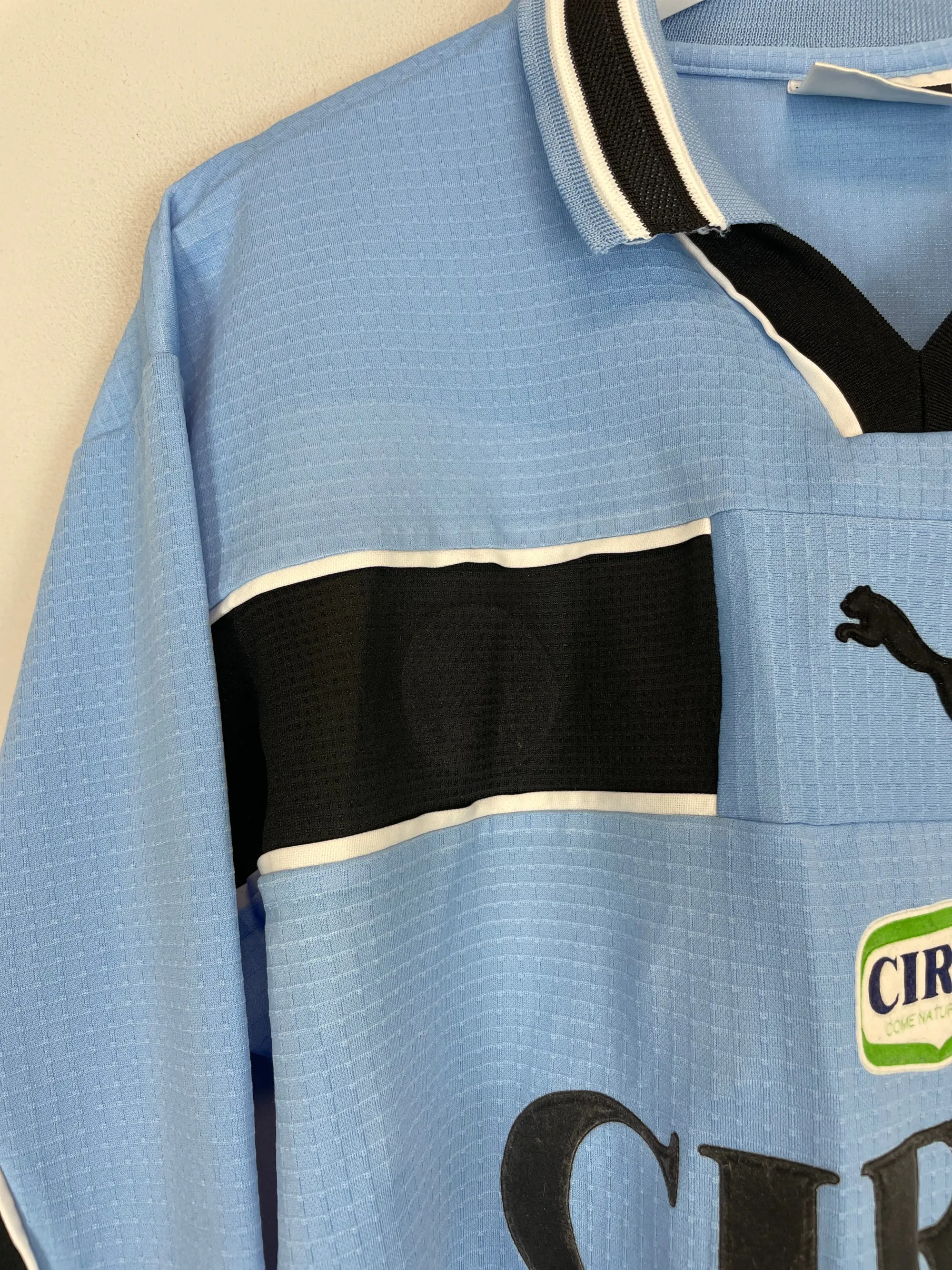 1998/99 LAZIO SALAS #9 *MATCH ISSUE* L/S AWAY SHIRT (XL) PUMA | CULT KITS