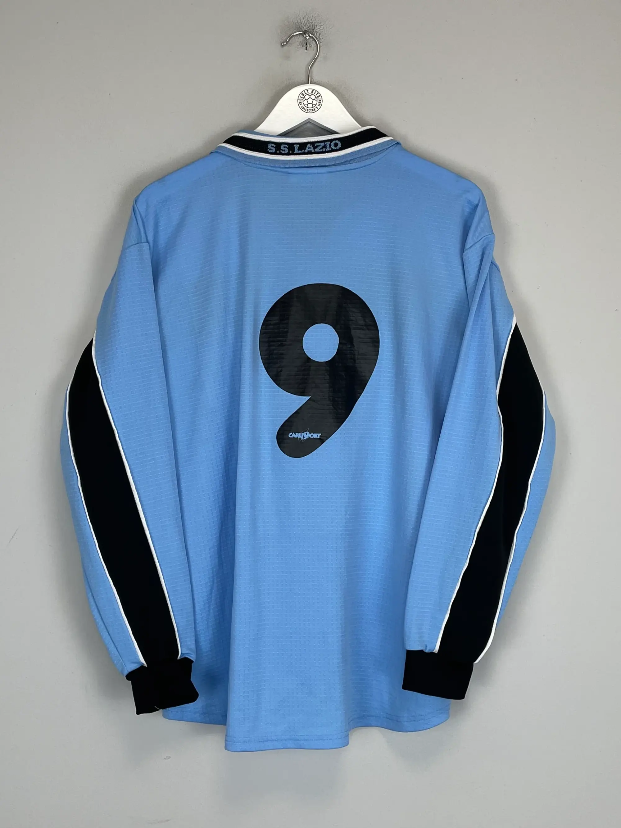 1998/99 LAZIO SALAS #9 *MATCH ISSUE* L/S AWAY SHIRT (XL) PUMA | CULT KITS