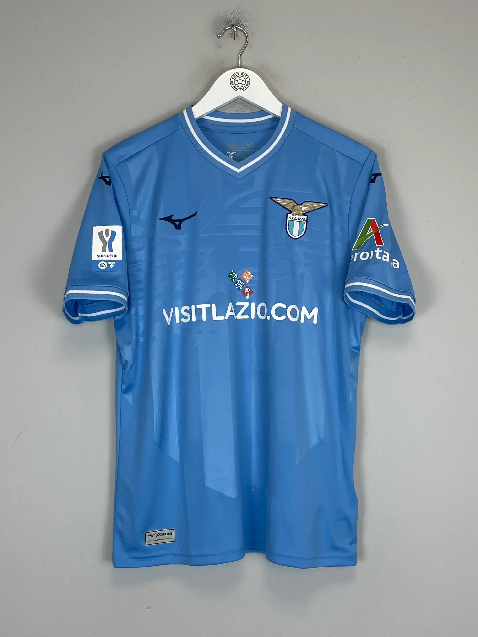 2023/24 LAZIO LUIS ALBERTO #10 *MATCH ISSUE* HOME SHIRT (M) MIZUNO | CULT KITS
