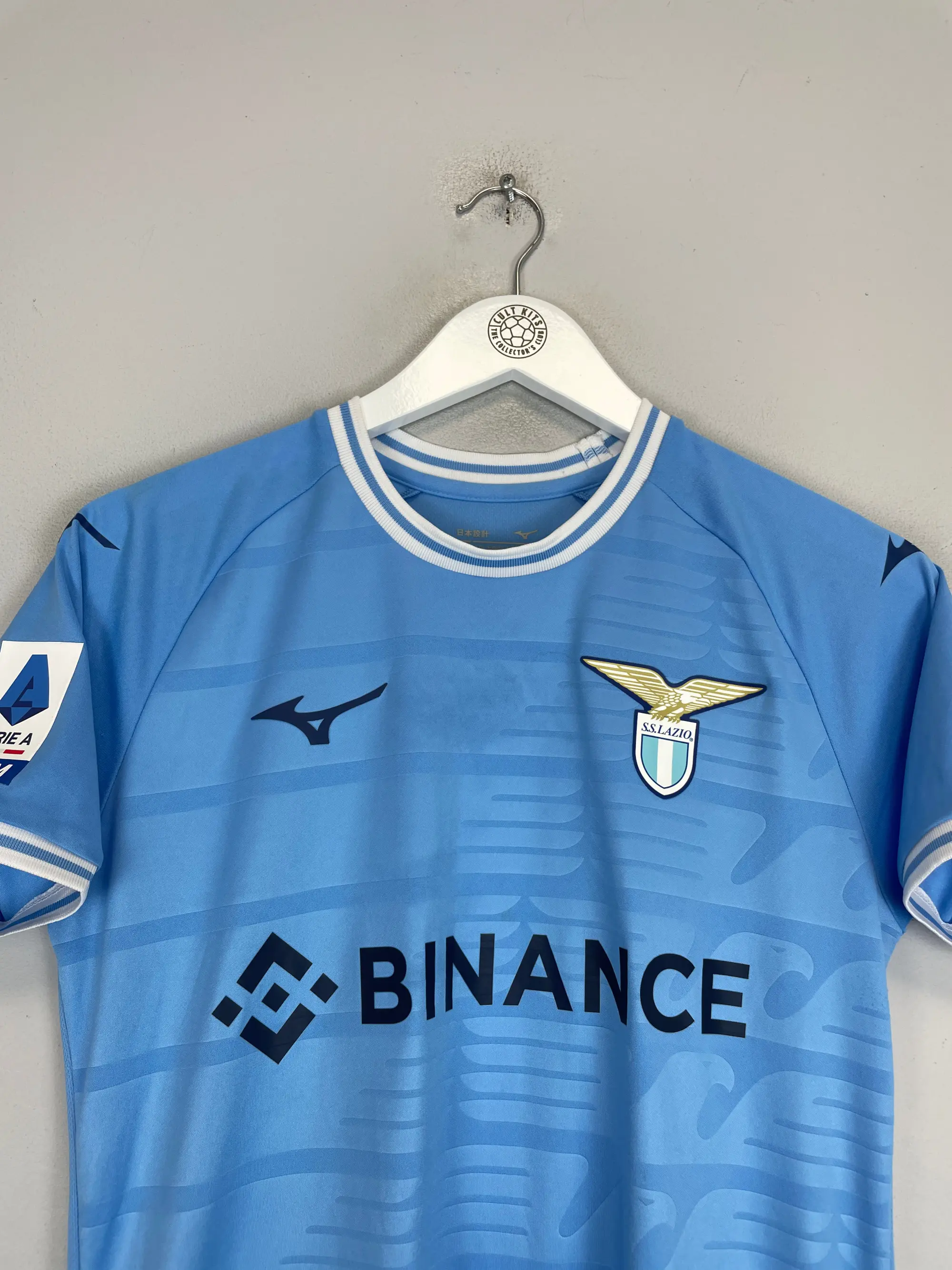 2022/23 LAZIO F.ANDERSON #7 *MATCH ISSUE* HOME SHIRT (S) MIZUNO | CULT KITS