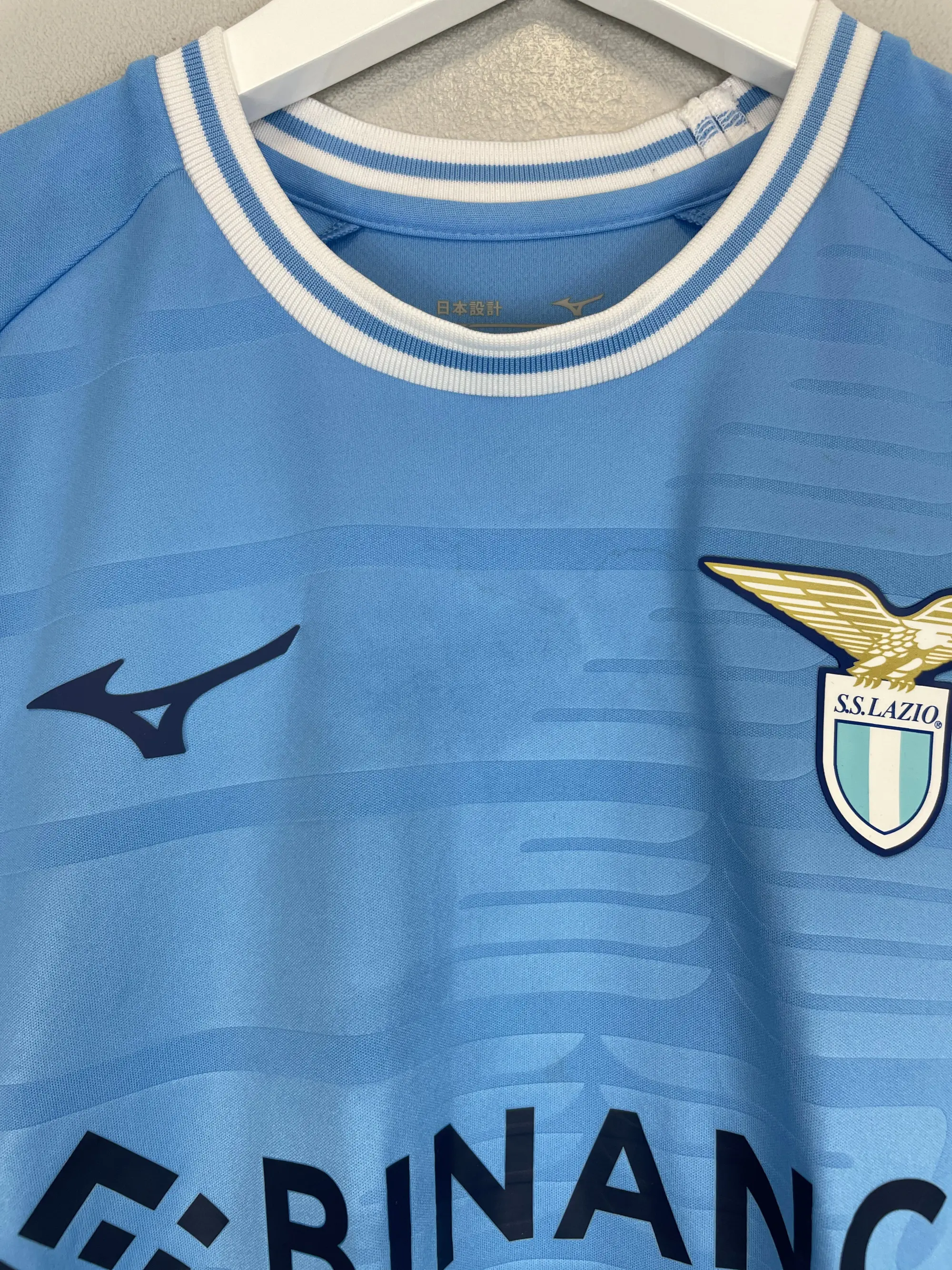 2022/23 LAZIO F.ANDERSON #7 *MATCH ISSUE* HOME SHIRT (S) MIZUNO | CULT KITS
