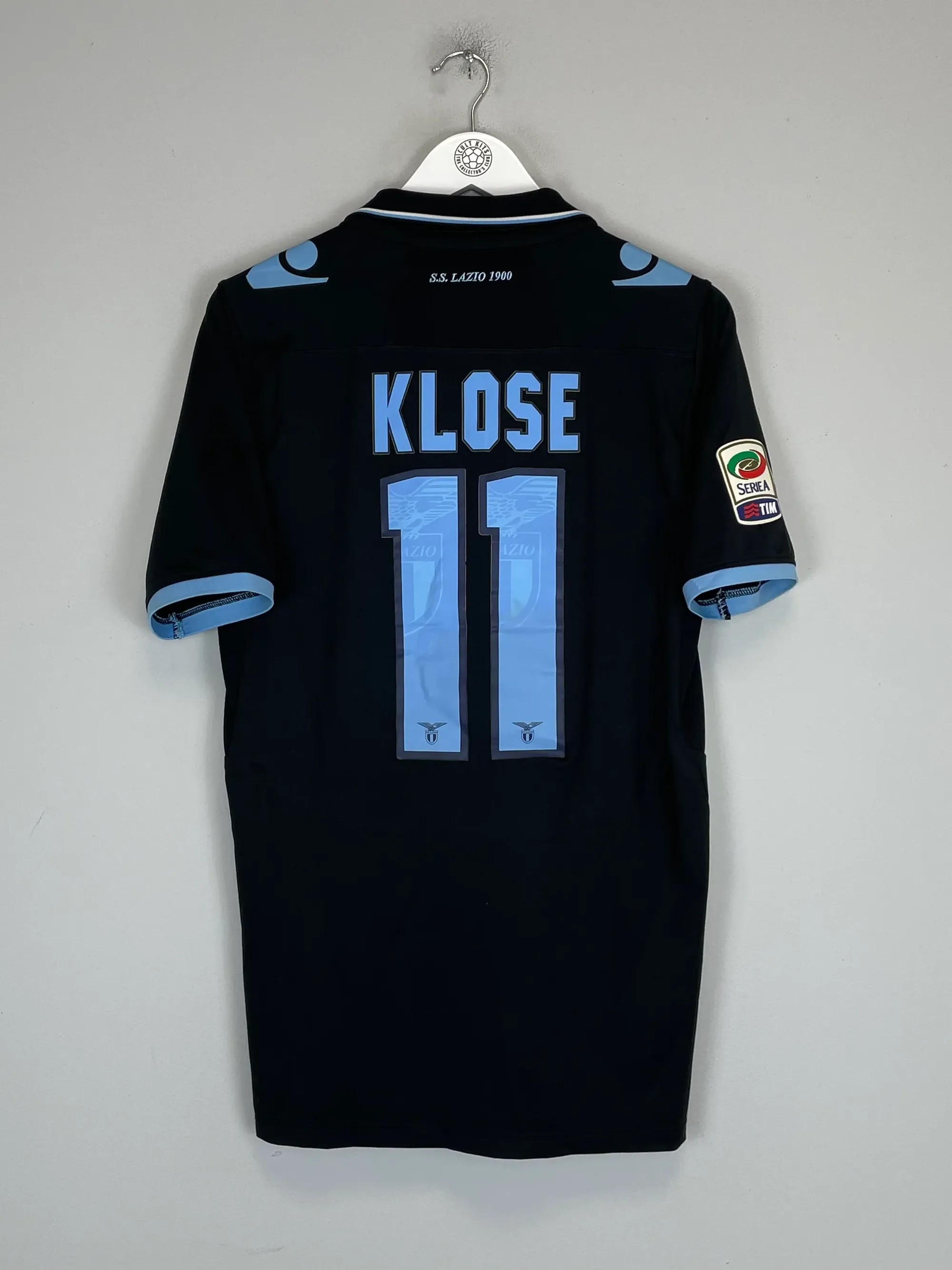 2012/13 LAZIO KLOSE #11 *MATCH ISSUE* AWAY SHIRT (L) MACRON | CULT KITS