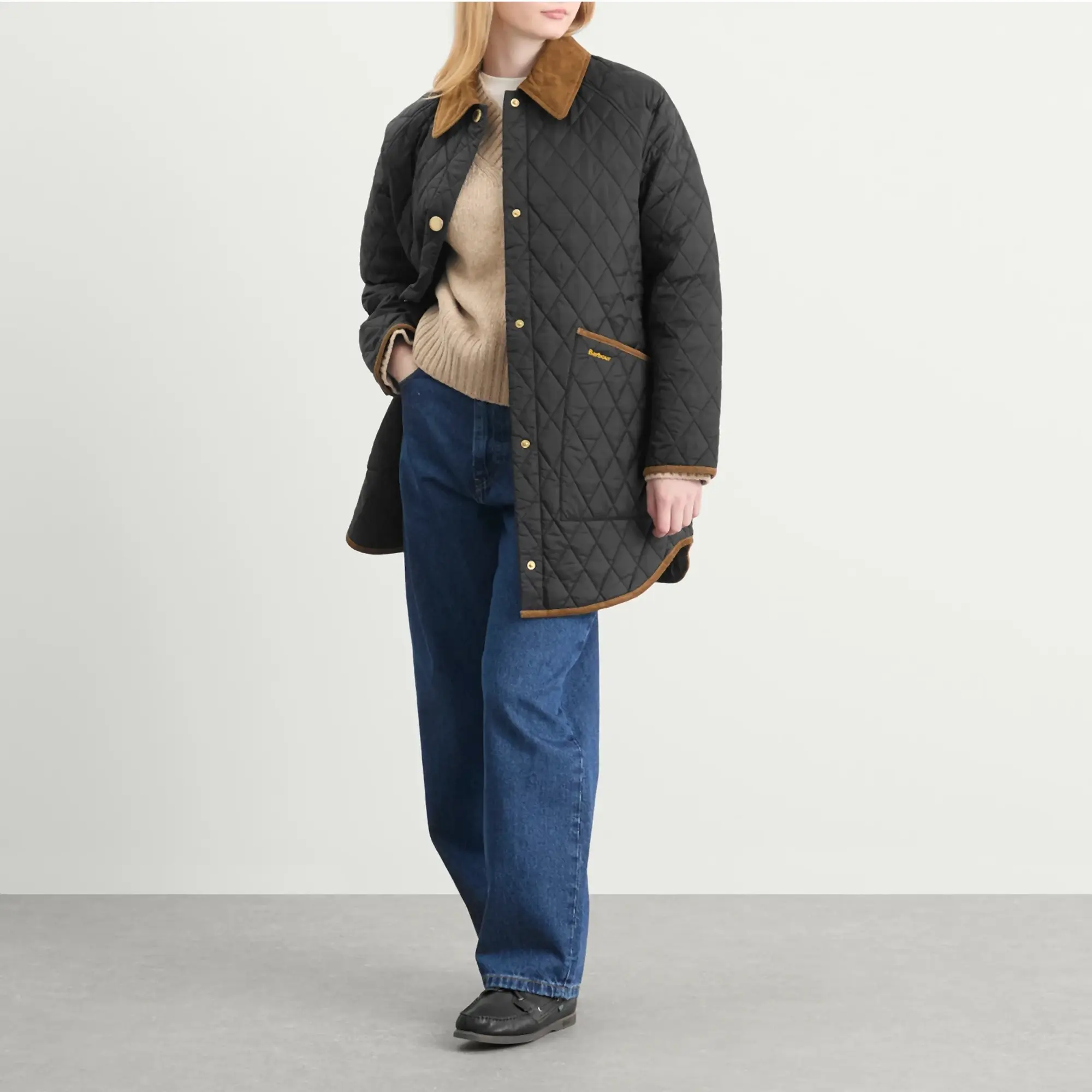 Barbour Women's Liddesdale Quilted Jacket Black/Classic