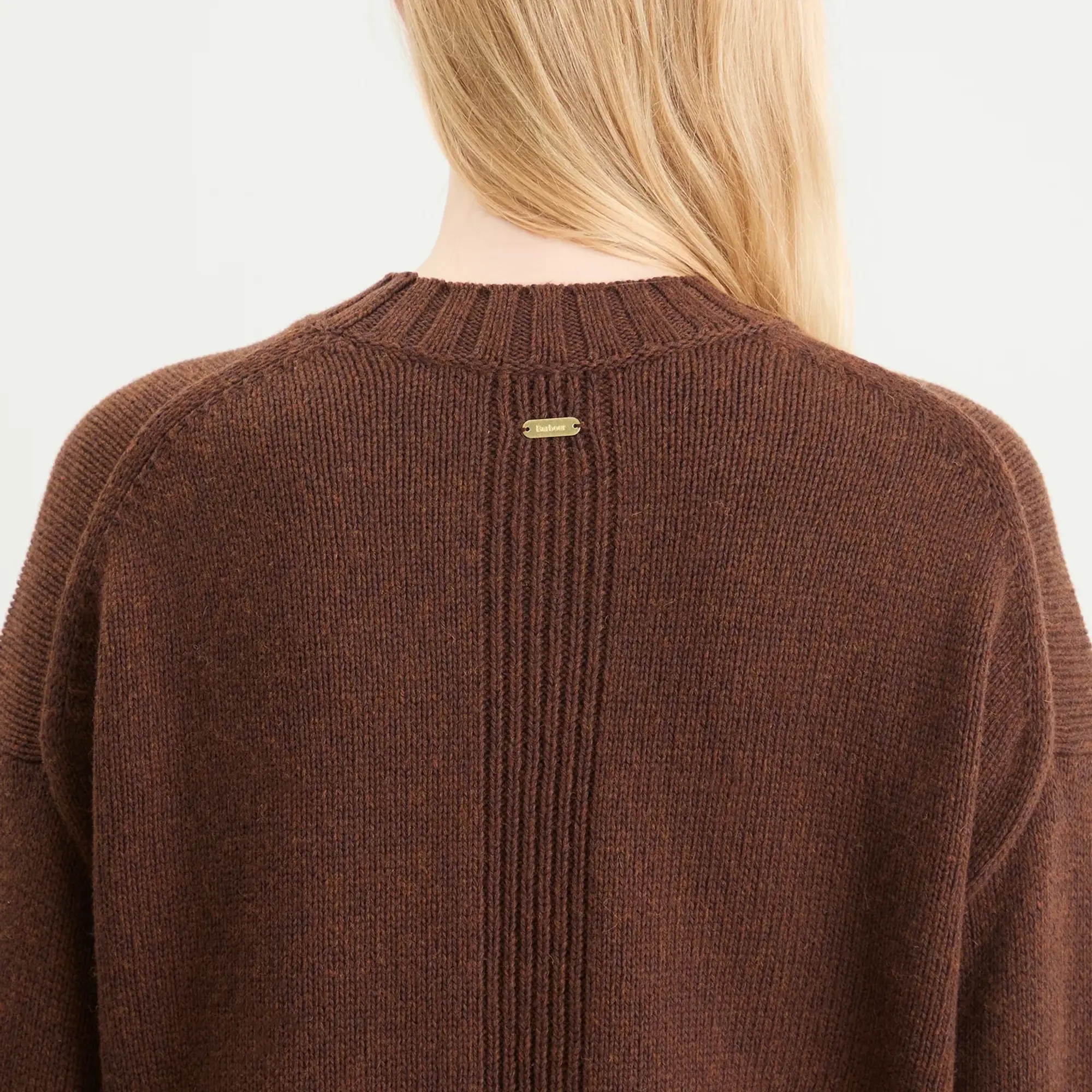 Barbour Women's Sophia Knitted Jumper Vicuna