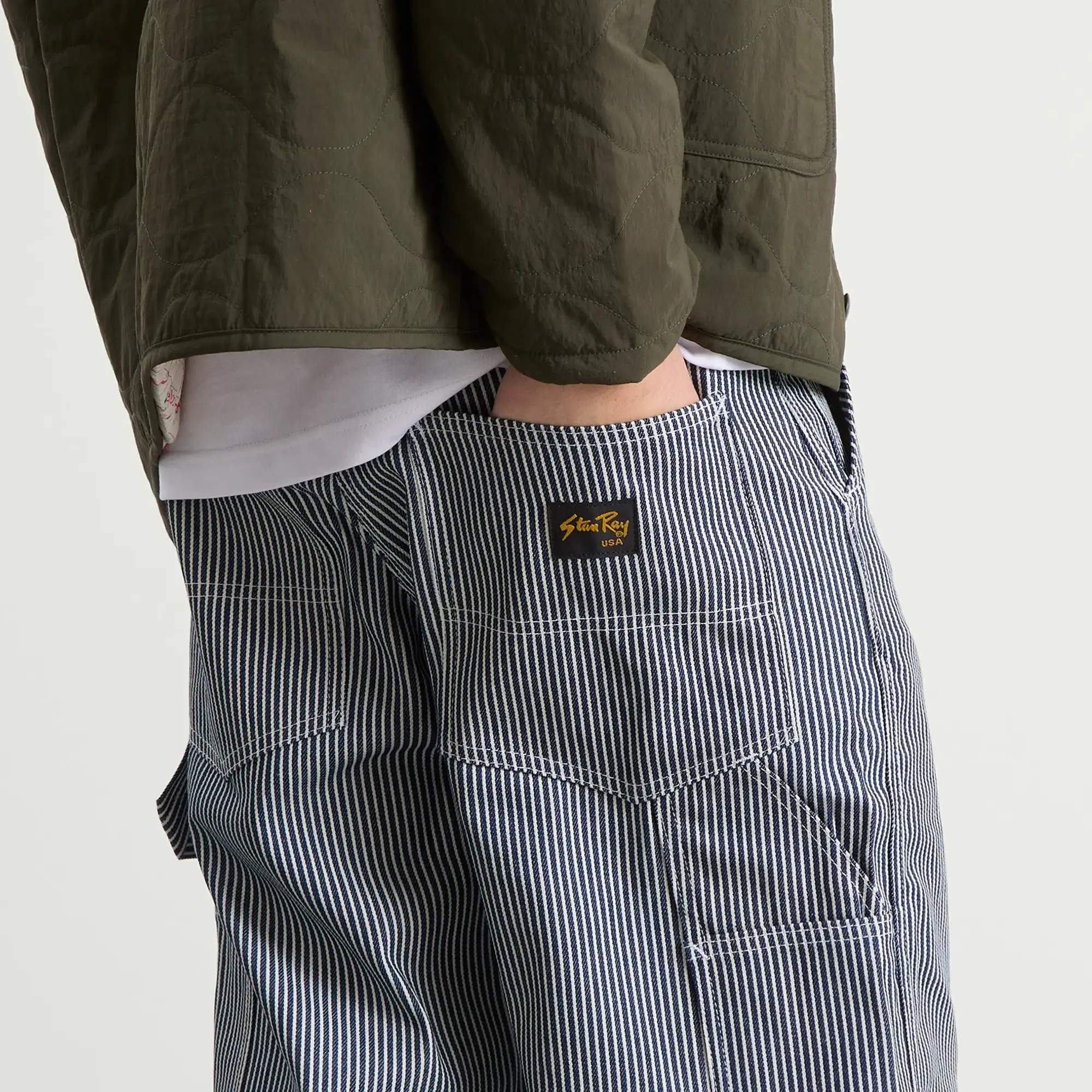 Stan Ray Men's OG Painter Pant Hickory Stripe