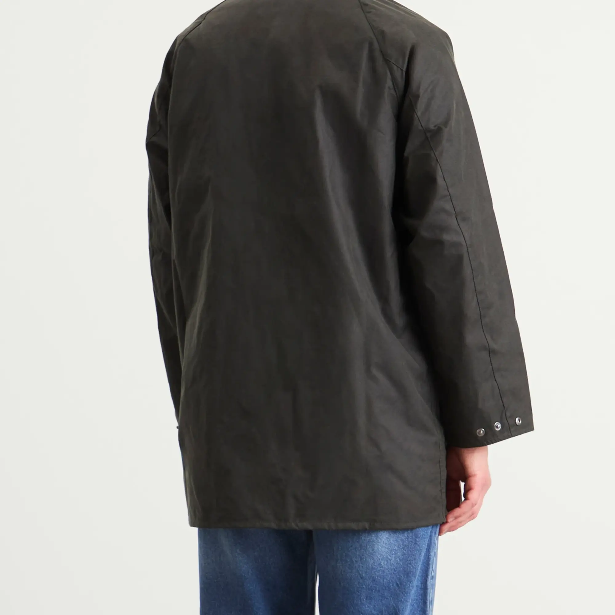 Barbour Men's OS Solway Wax Jacket Sage
