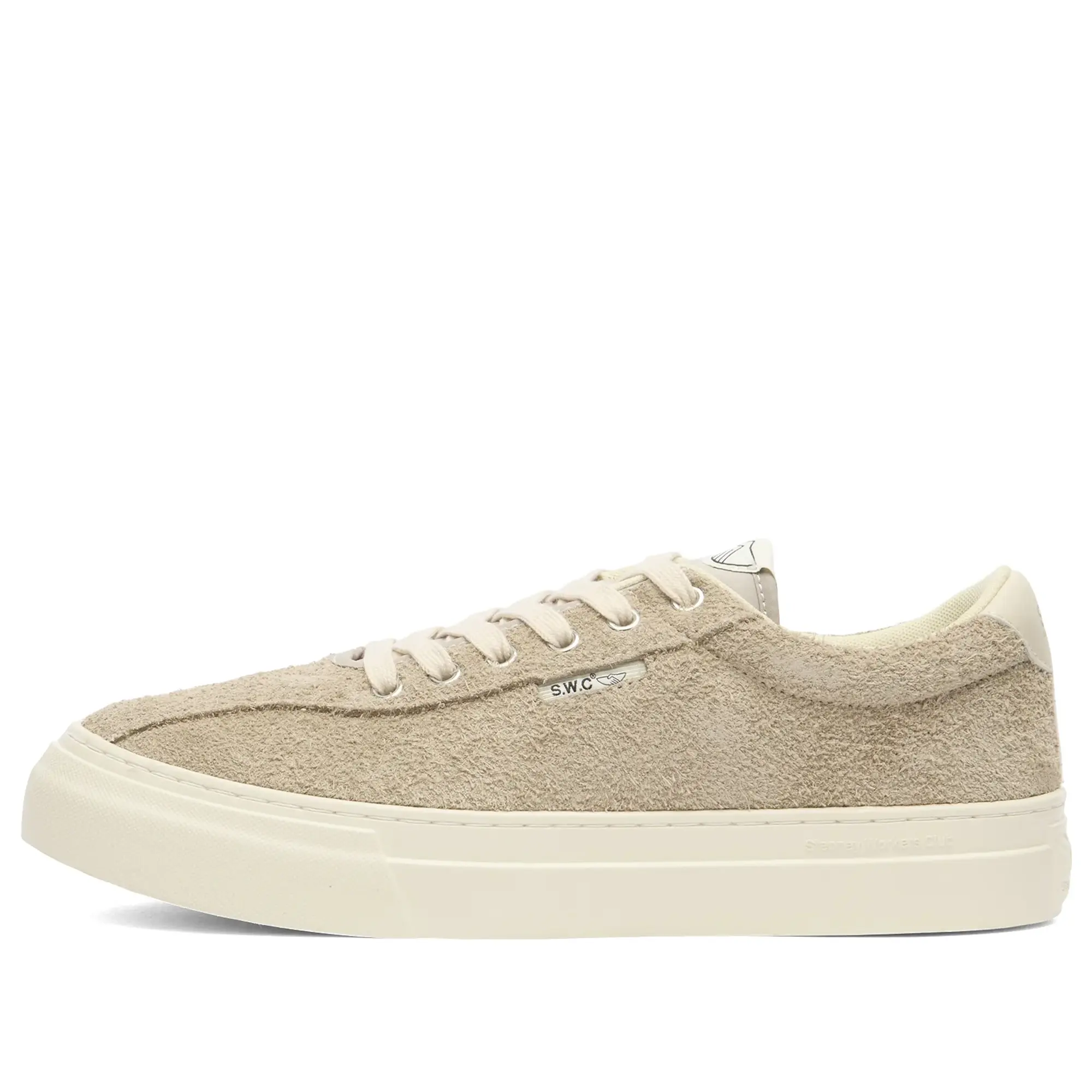 Stepney Workers Club Men's Dellow 02 Suede Sneaker Taupe